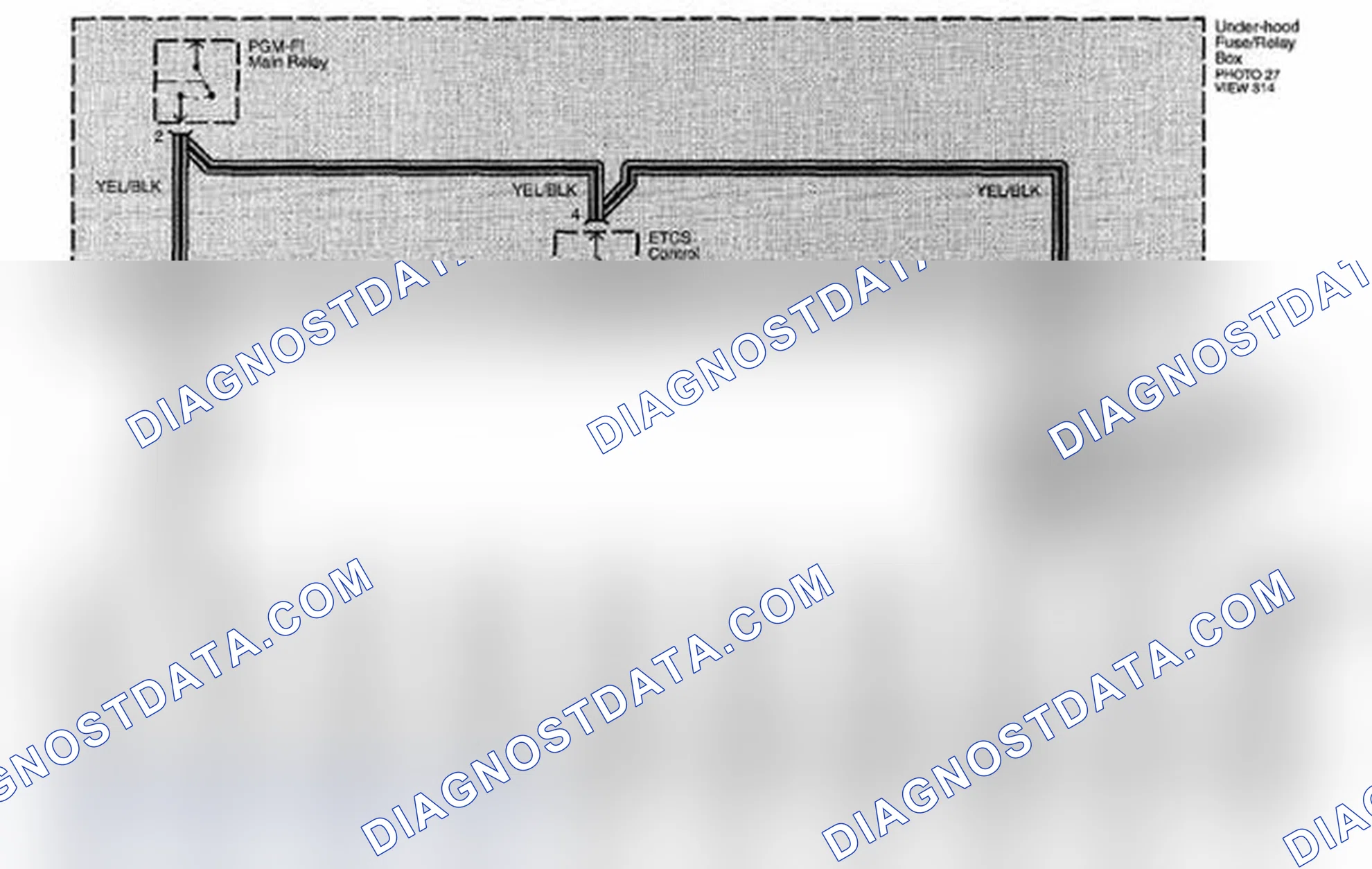 Scheme 136: Power Source For PCM Circuit Diagram (Page 15-12)
