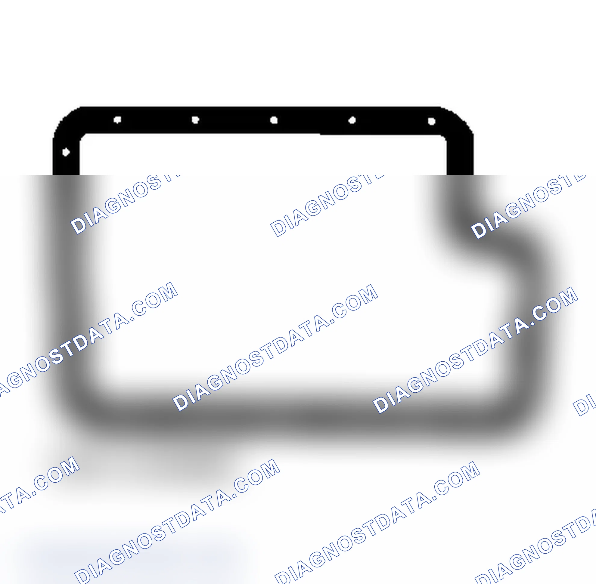 Scheme 31: Identifying Oil Pan Gasket (E4OD & 4R100)