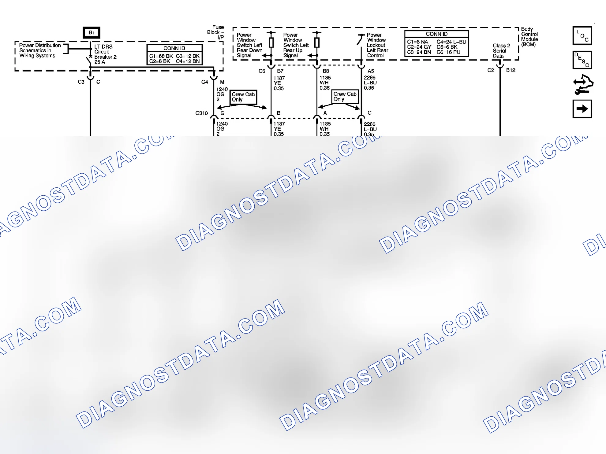 Scheme 1: Power Window Schematics