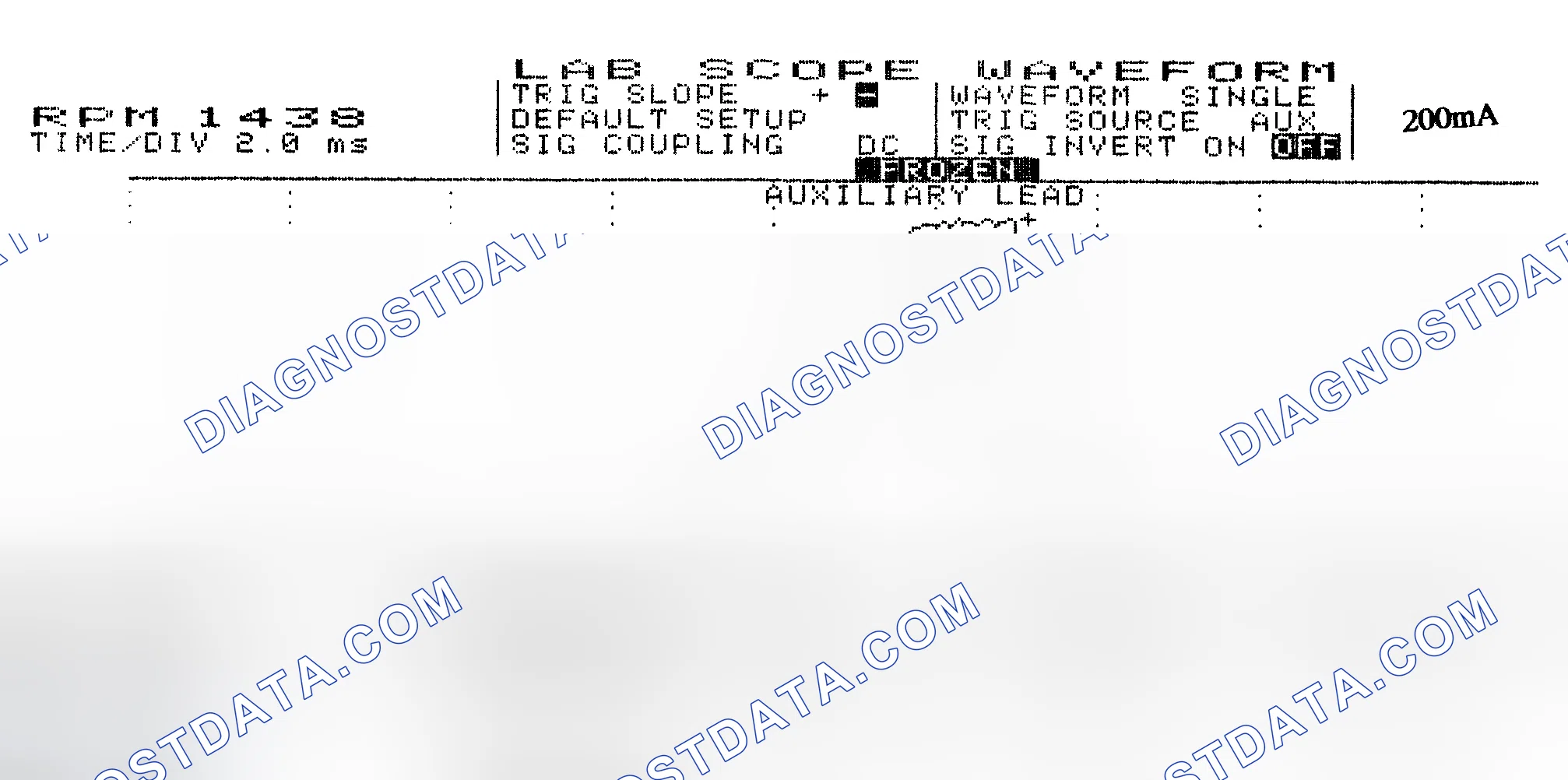 Scheme 15: Single Injector w/Normal Current Flow - Current Pattern