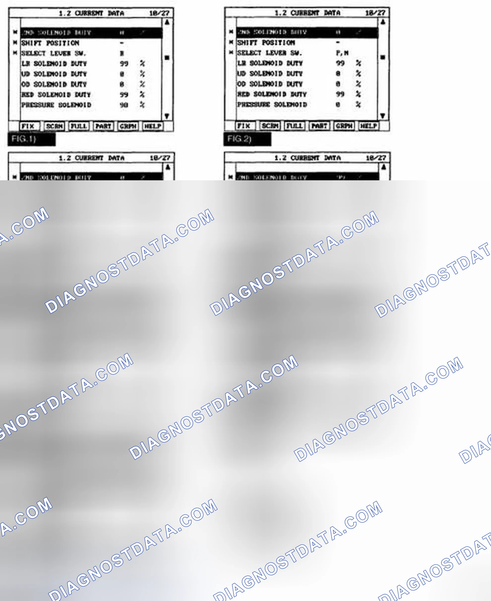 Scheme 112: MONITOR SCANTOOL DATA