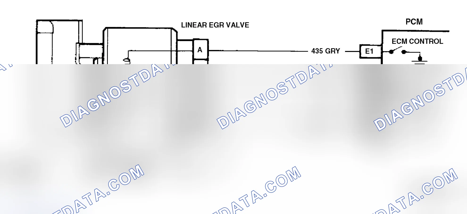 Scheme 56: Code 32 Schematic ("P" Series 5.7L) EGR Ckt. Error Using Manifold Vac., 2-Terminal Sol. & Back Press. EGR