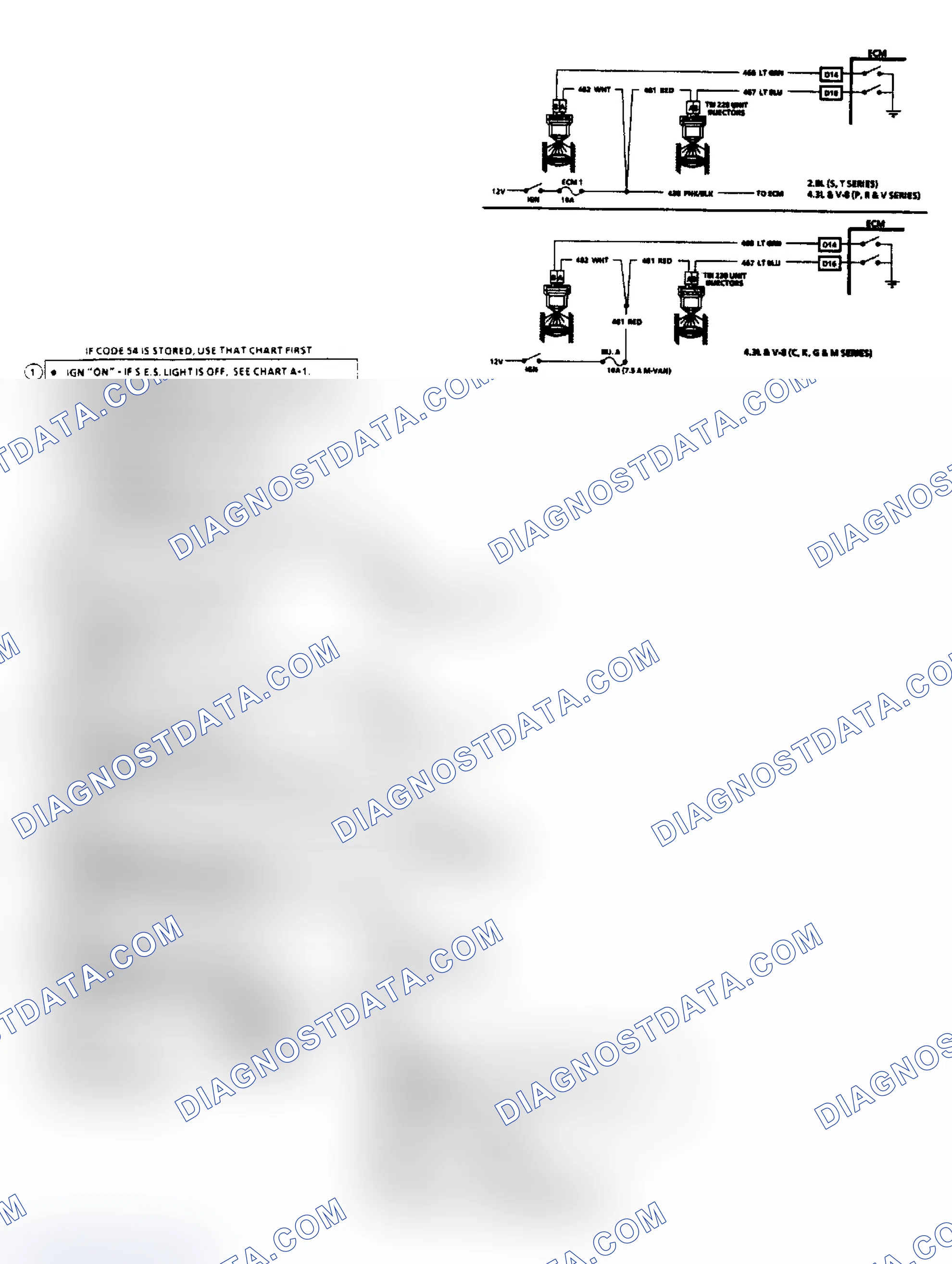Scheme 32: Chart A3 Cranks, But Will Not Run (All Except 2.5L)