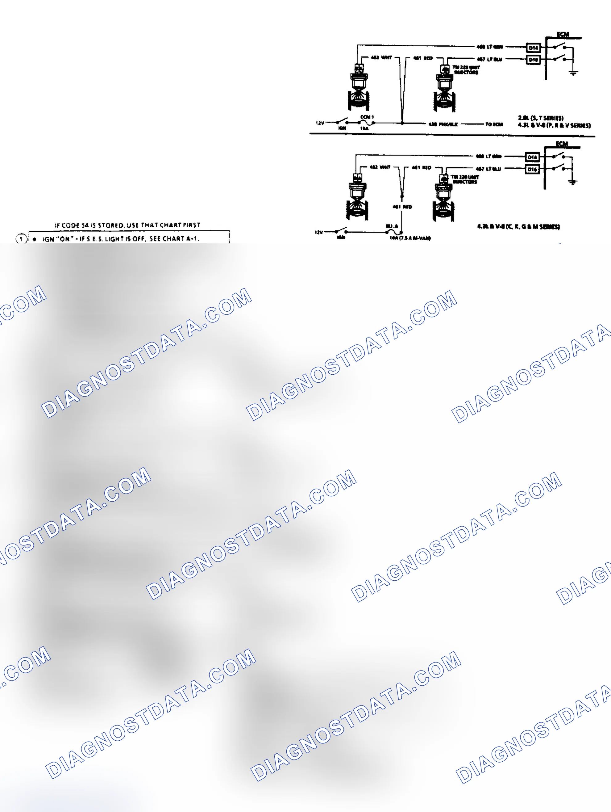 Scheme 32: Chart A3 Cranks, But Will Not Run (All Except 2.5L)