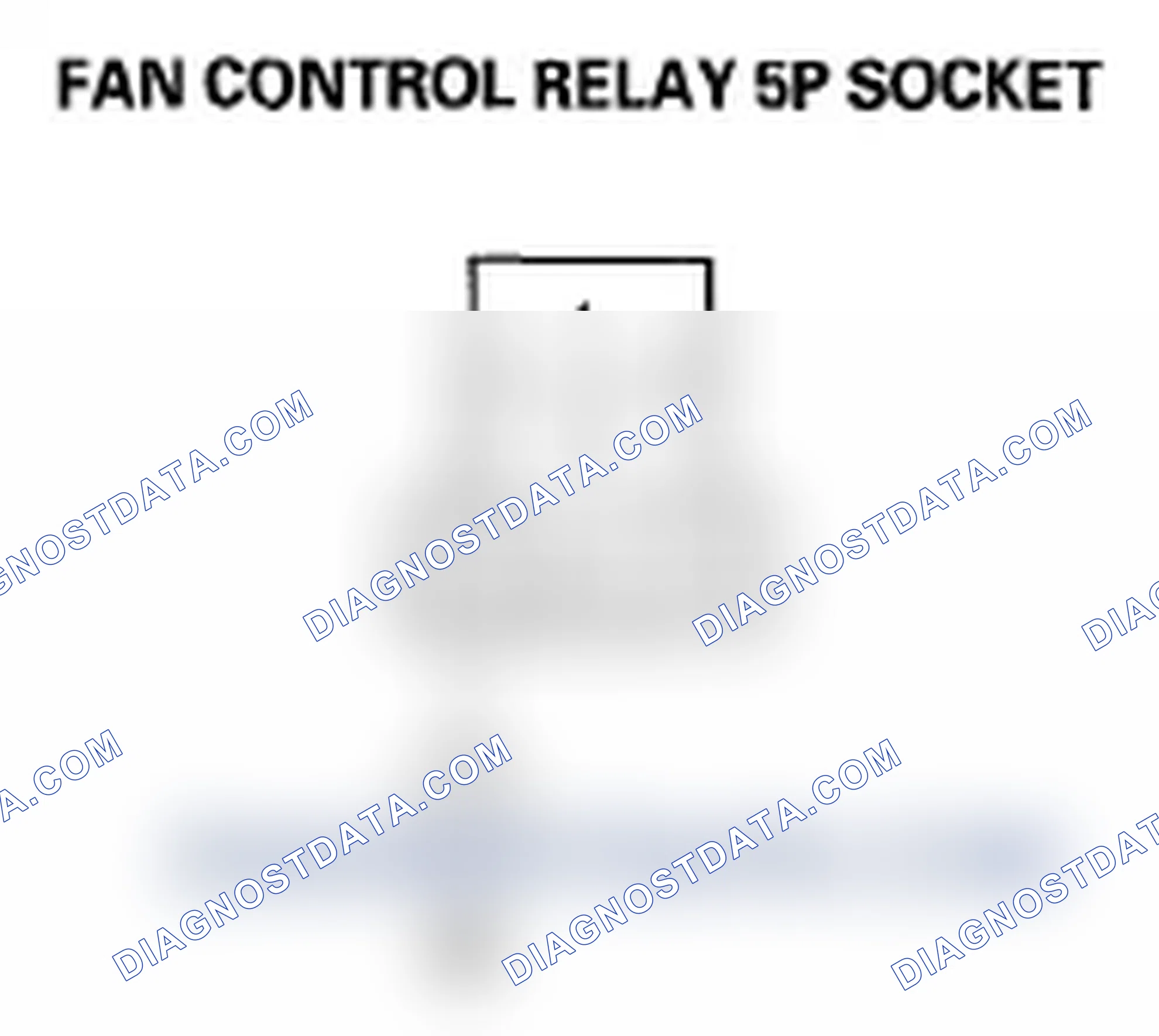 Scheme 152: A/C Condenser Fan High Speed Circuit Troubleshooting