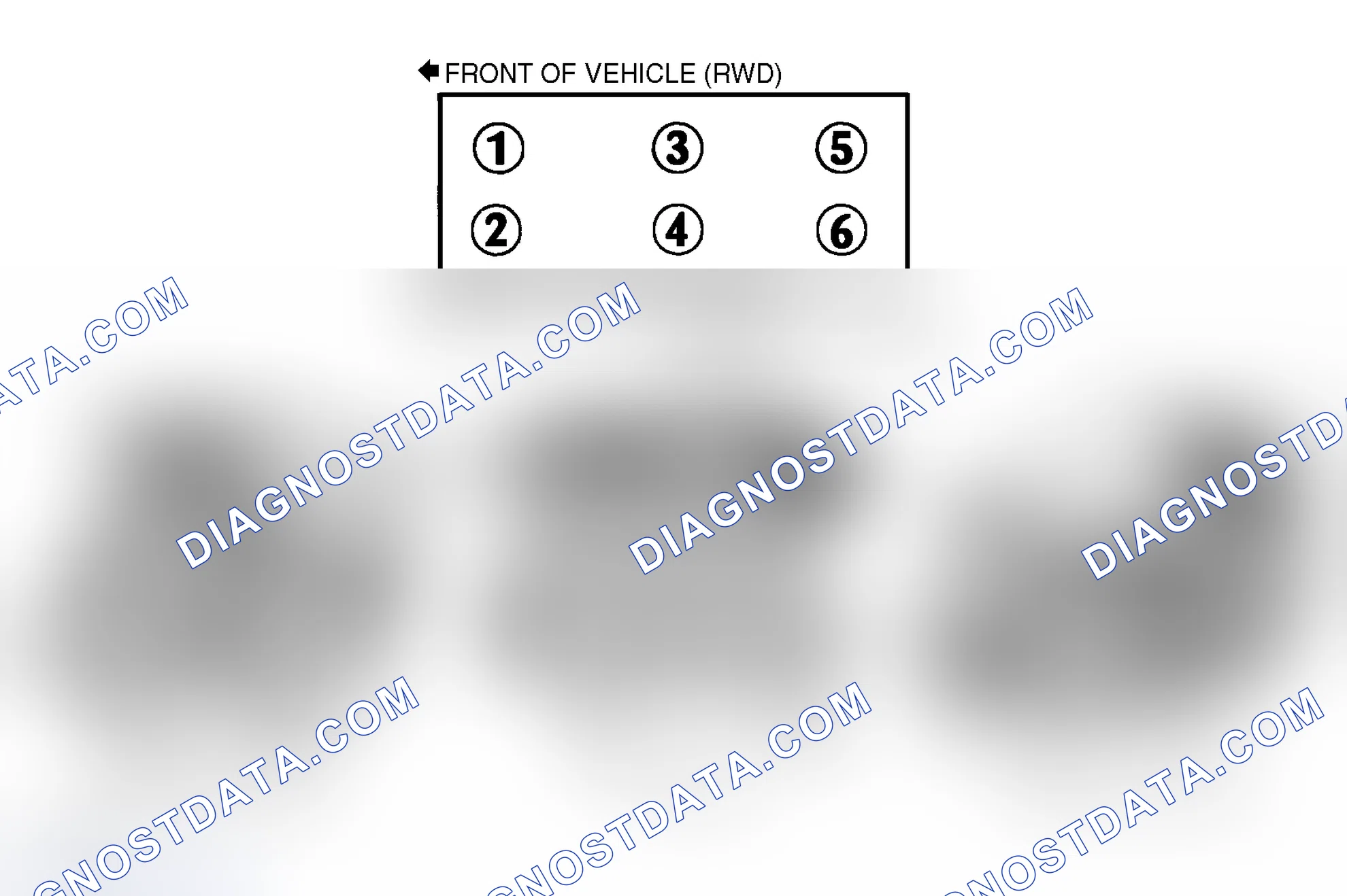 Scheme 1: Firing Order (3.1L & 3.4L)