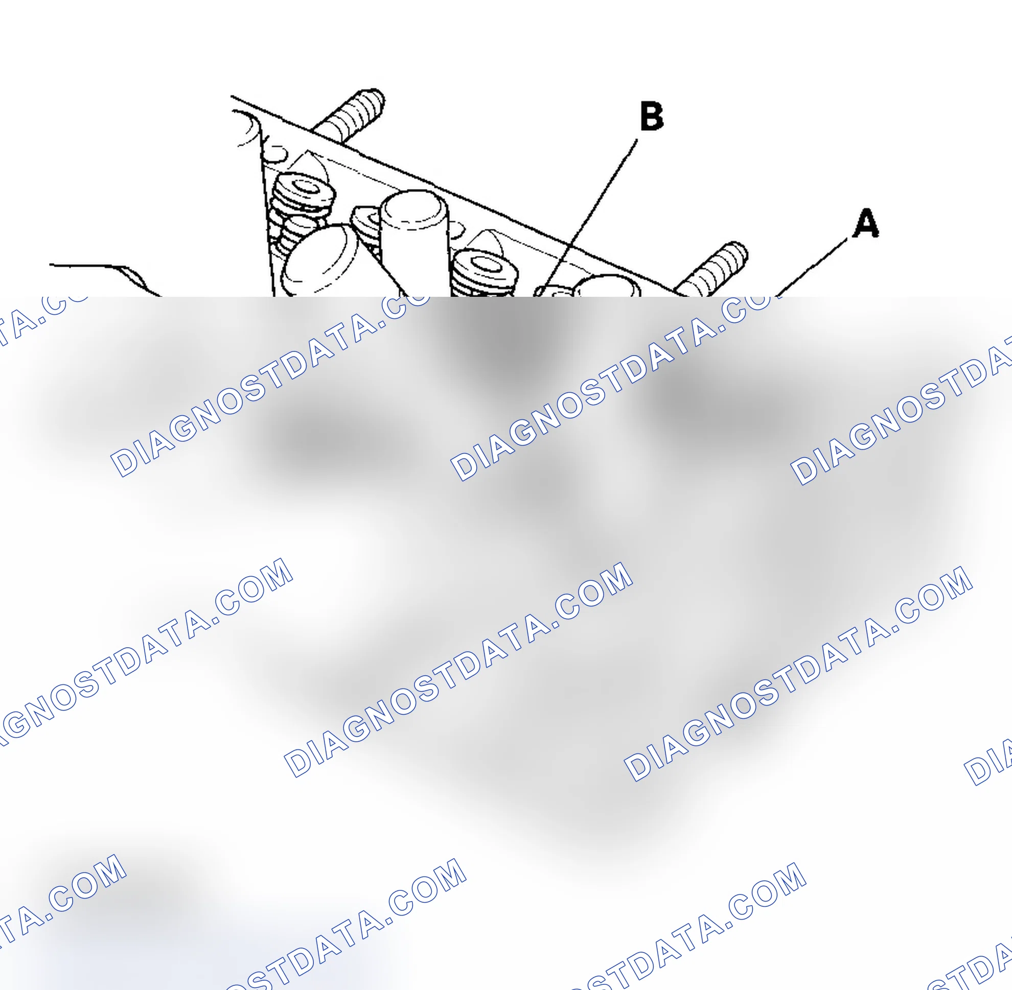 Scheme 165: Valve, Spring, and Valve Seal Removal