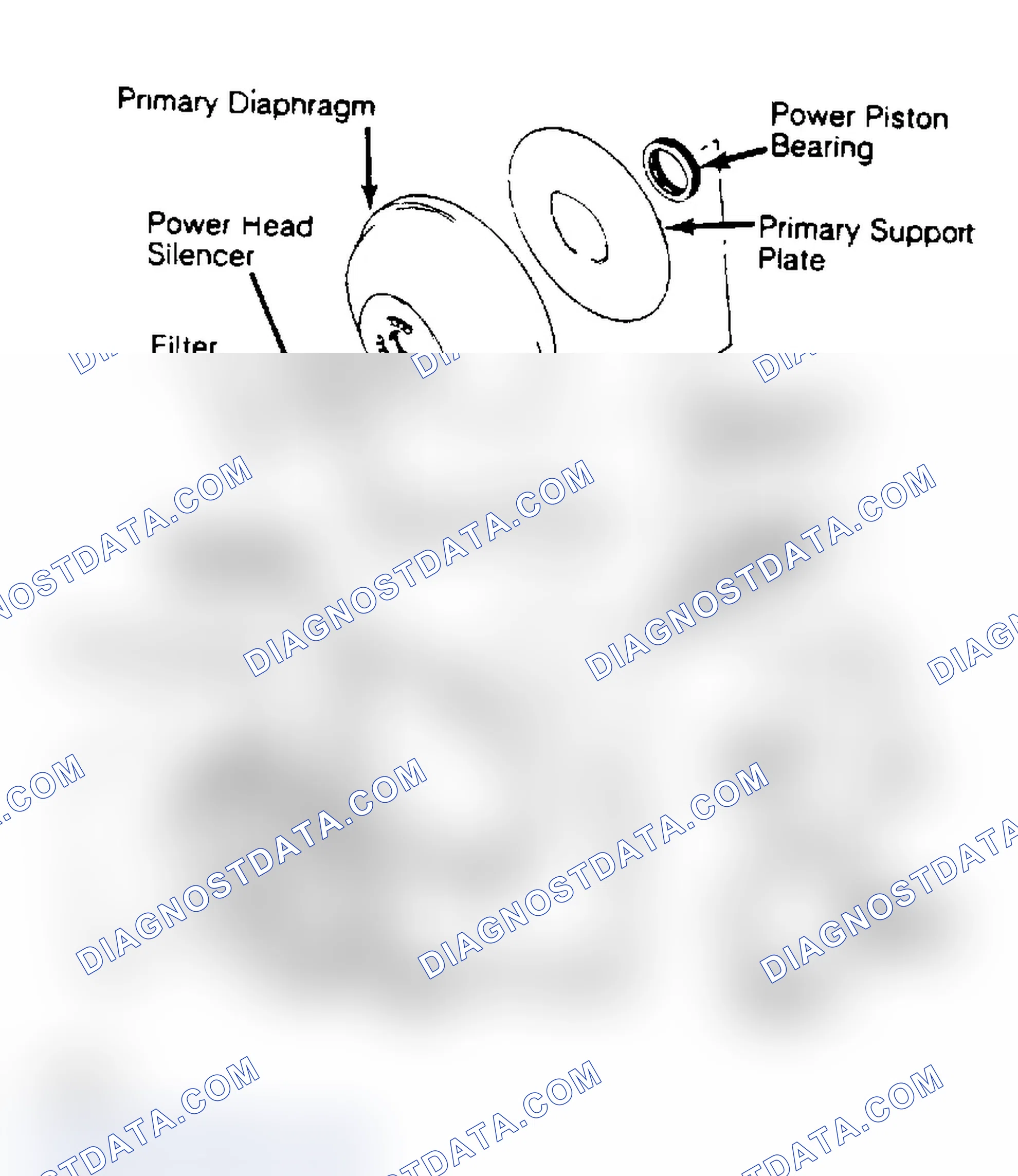 Scheme 10: Exploded View of Delco-Moraine Tandem Power Piston Assembly