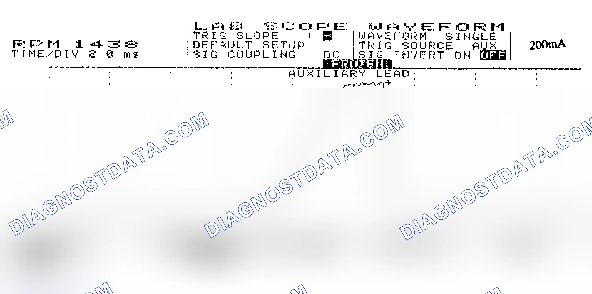 Scheme 15: Single Injector w/Normal Current Flow - Current Pattern