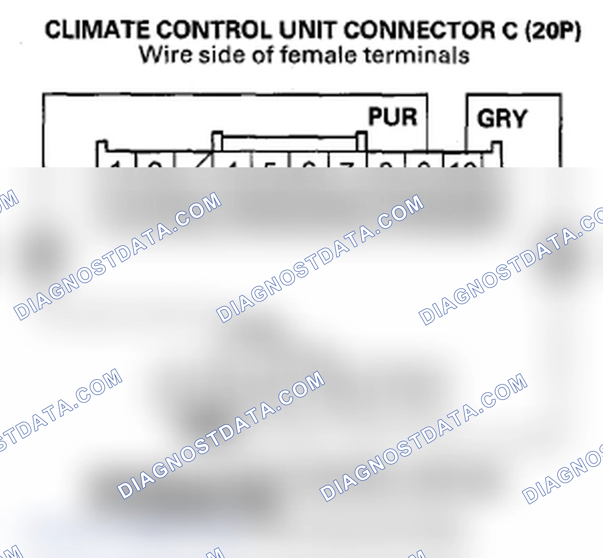 Scheme 111: DTC B2983 or DTC indicator K and MODE: A Problem in the Recirculation Control Motor Circuit, Linkage