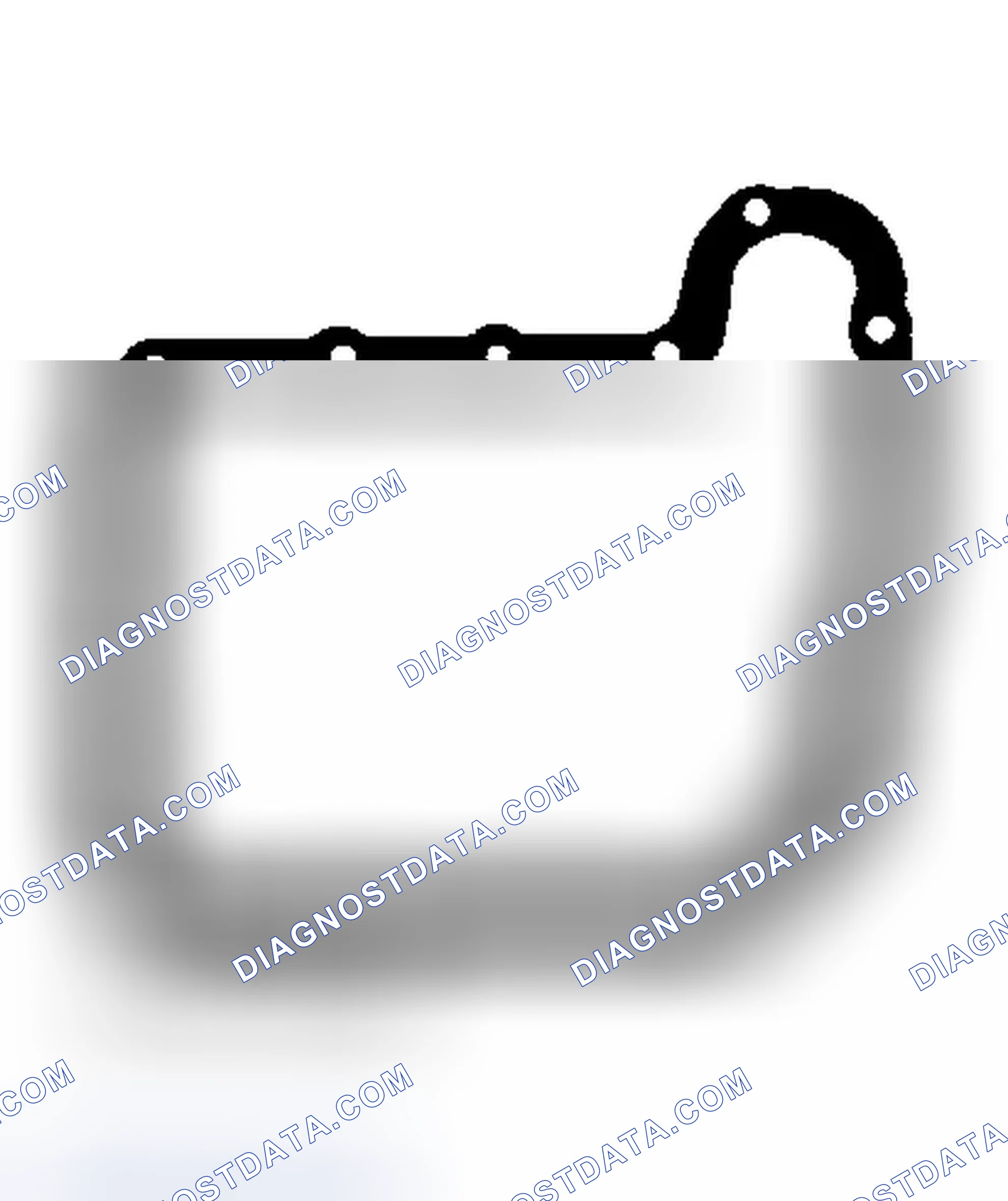 Scheme 77: Identifying Oil Pan Gasket (CD4E)
