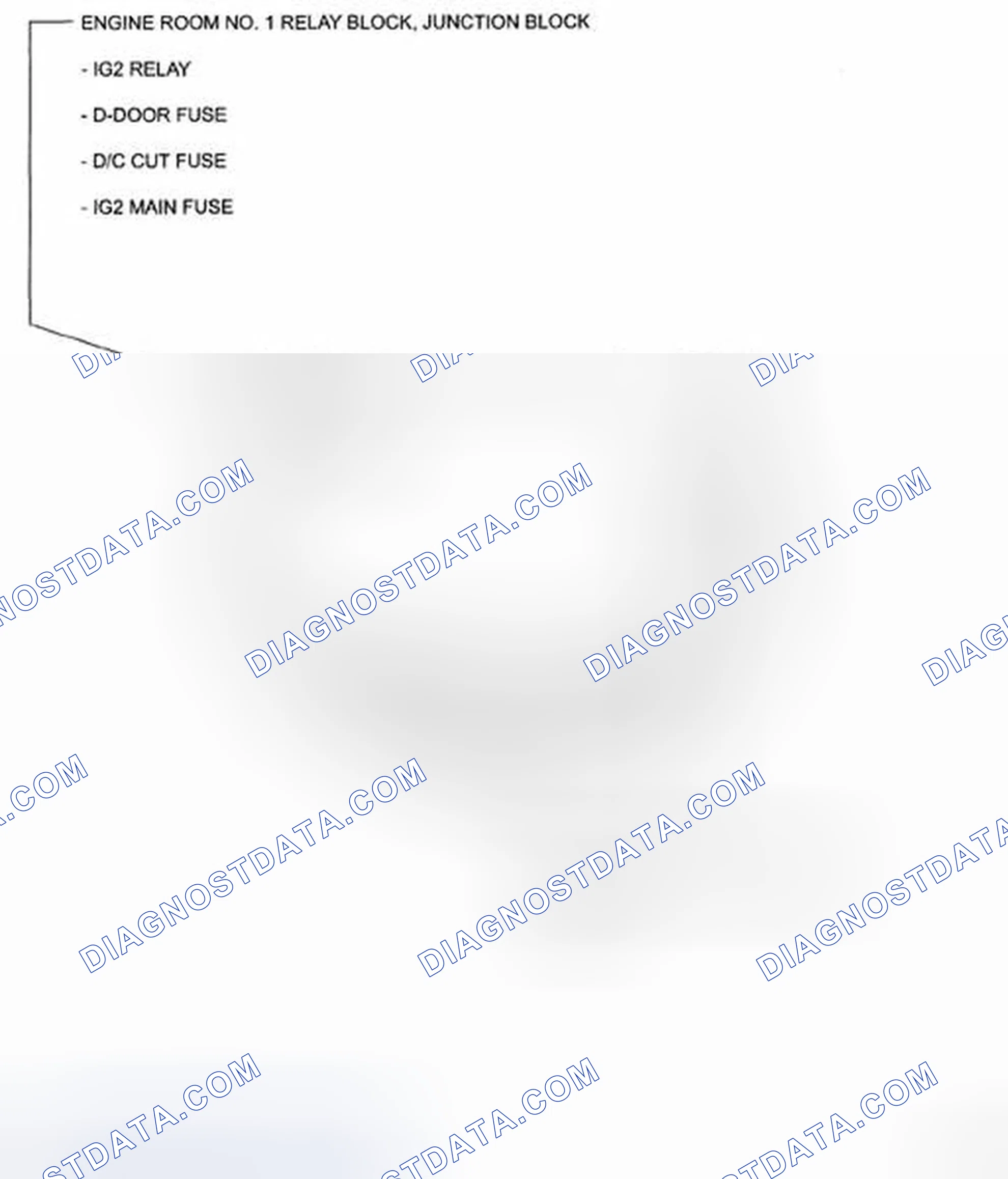 Scheme 127: Identifying Power Window Control System Part Location (3 Of 3)