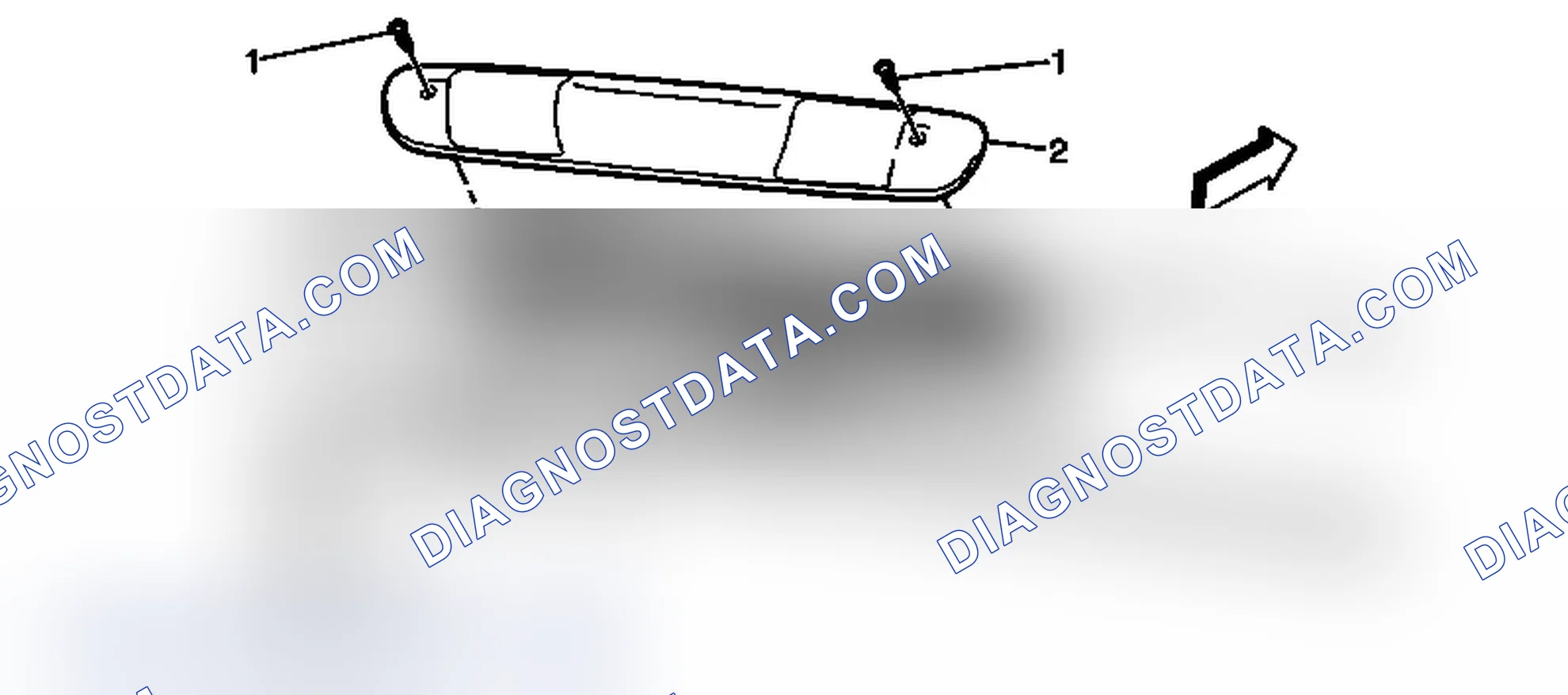 Scheme 84: High Mount Stop Lamp Bulb Replacement (GMC Denali)