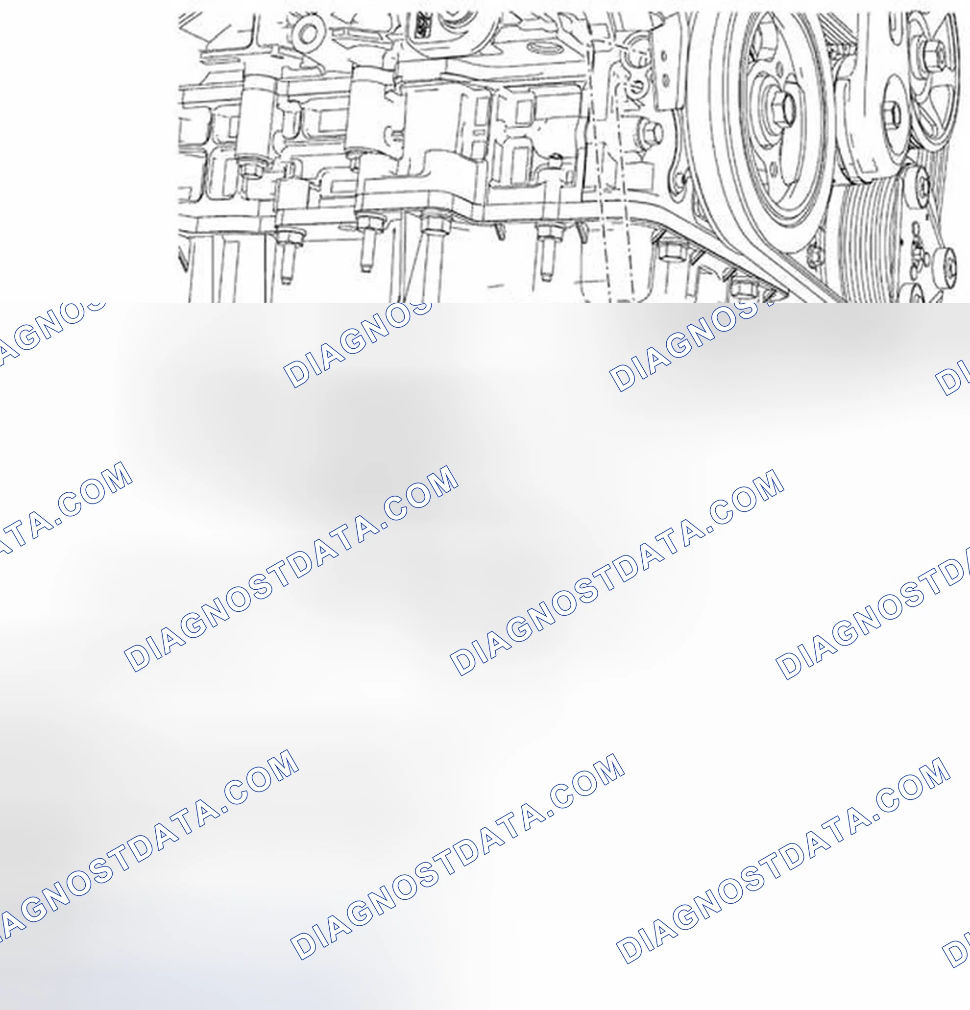 Scheme 47: CRANKSHAFT POSITION (CKP) SENSOR REMOVAL/INSTALLATION - 3.0L
