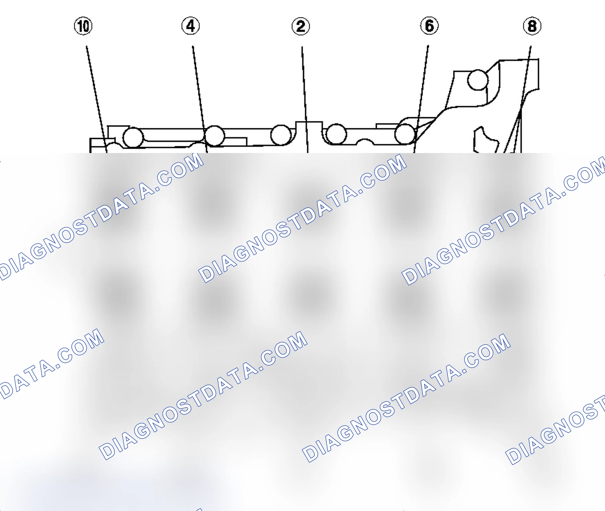 Scheme 243: Main Bearing Clearance Inspection