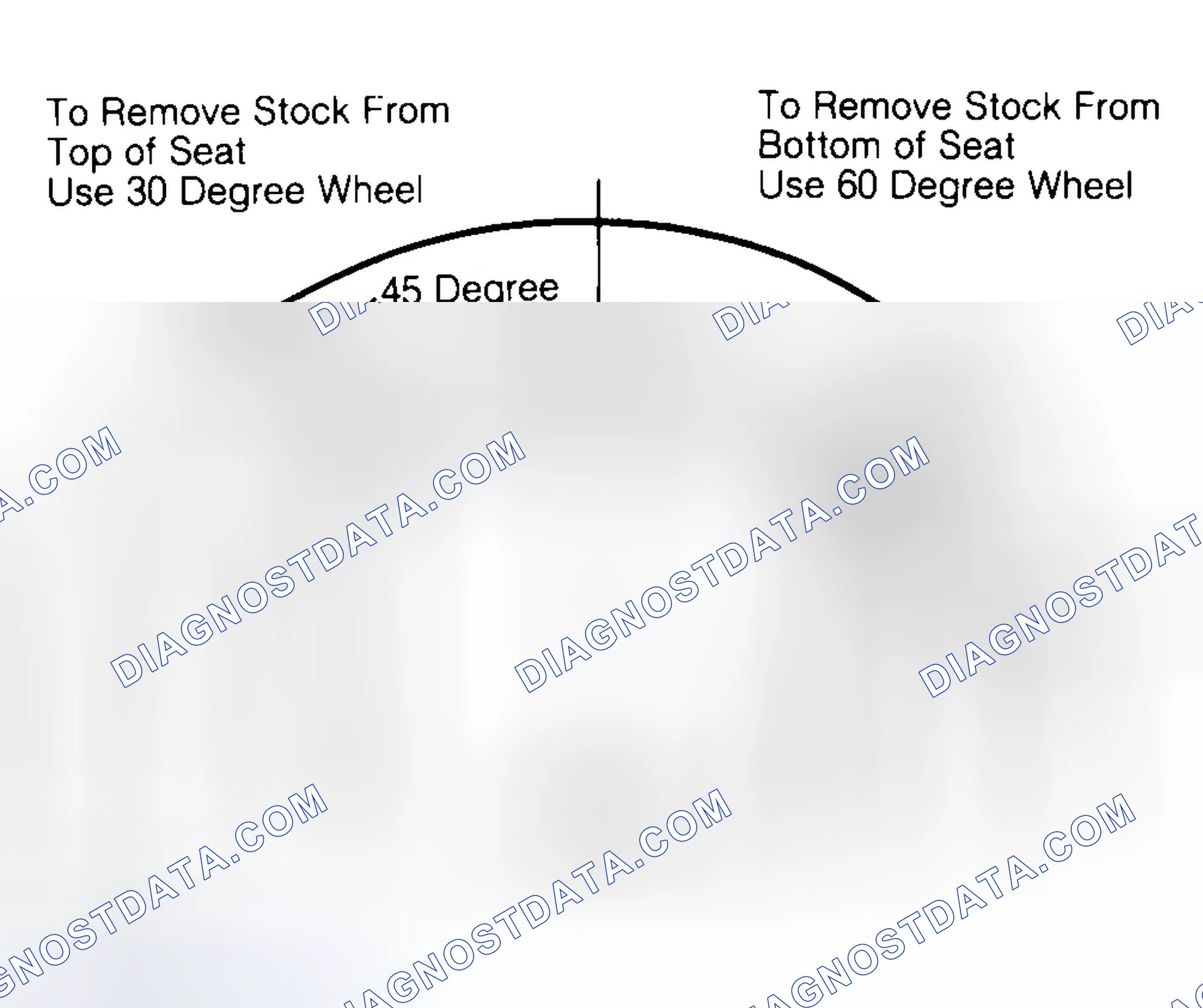 Scheme 19: Adjusting Valve Seat Width