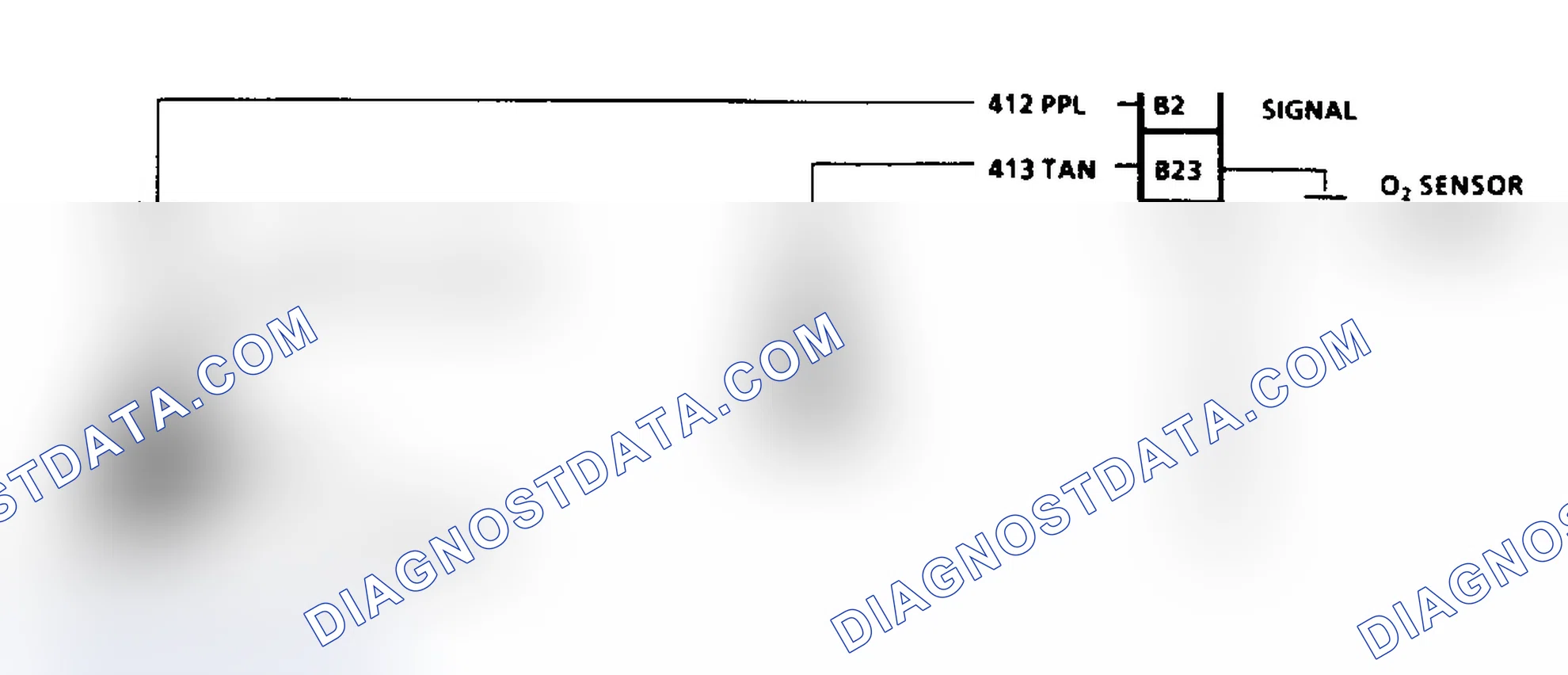 Scheme 54: Code 13, Schematic - Open Oxygen Sensor Ckt