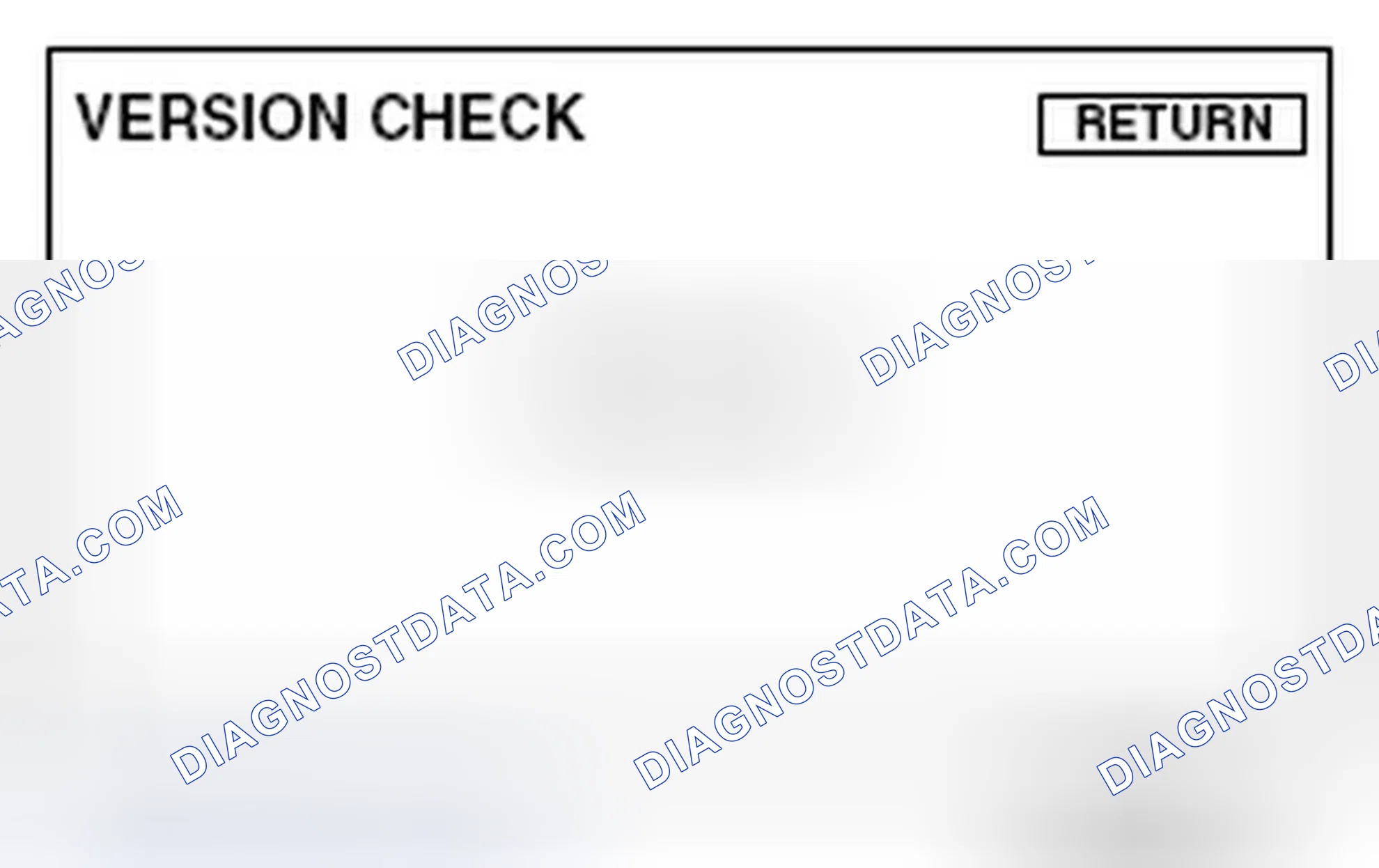 Scheme 371: Display during the connected equipment check