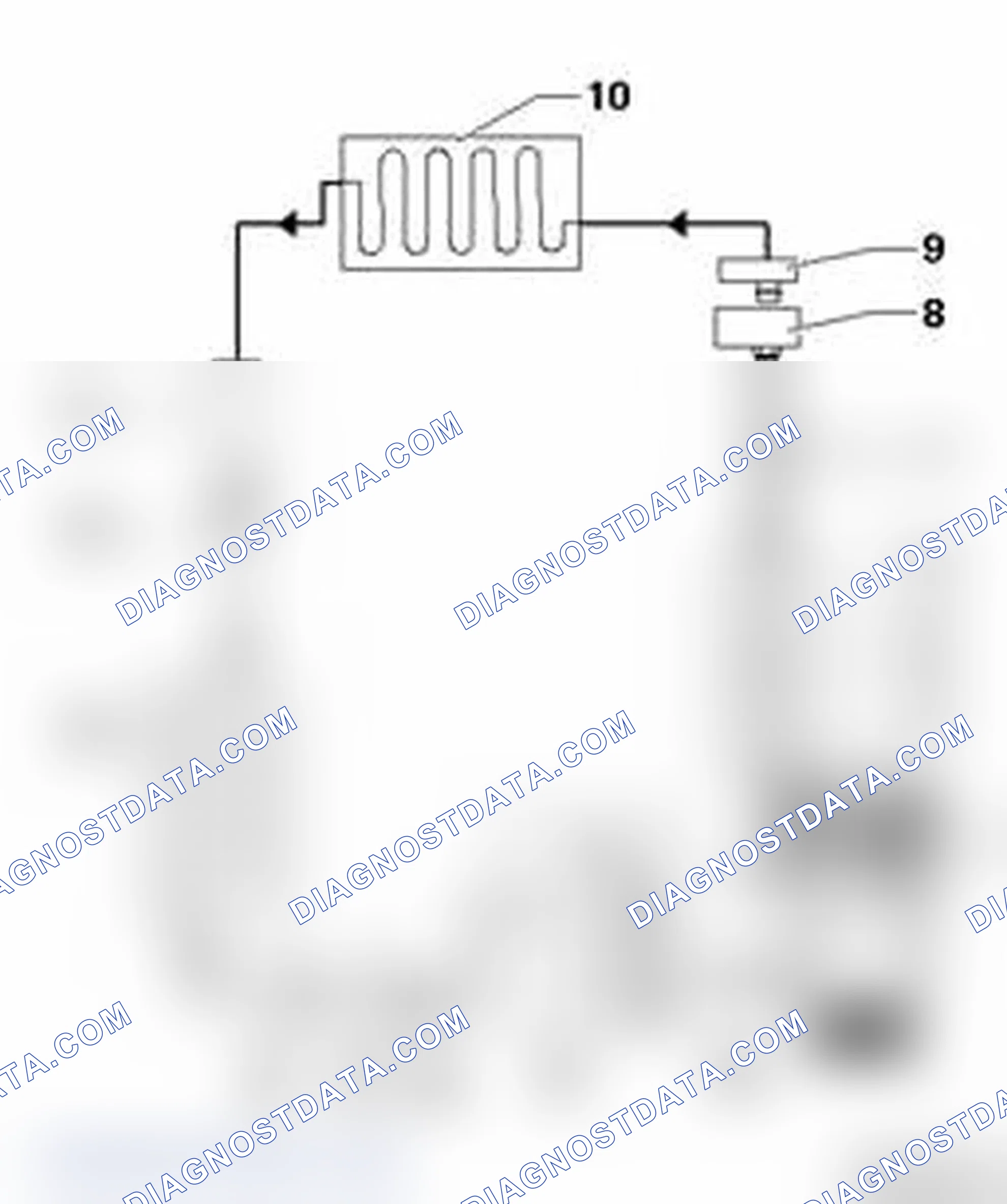 Scheme 32: Refrigerant circuit with restrictor and reservoir
