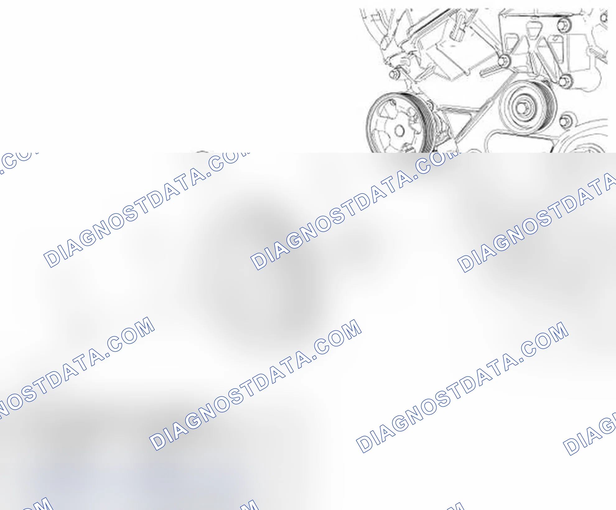 Scheme 14: Lower End Components - Exploded View, Crankshaft Pulley and Crankshaft Front Seal