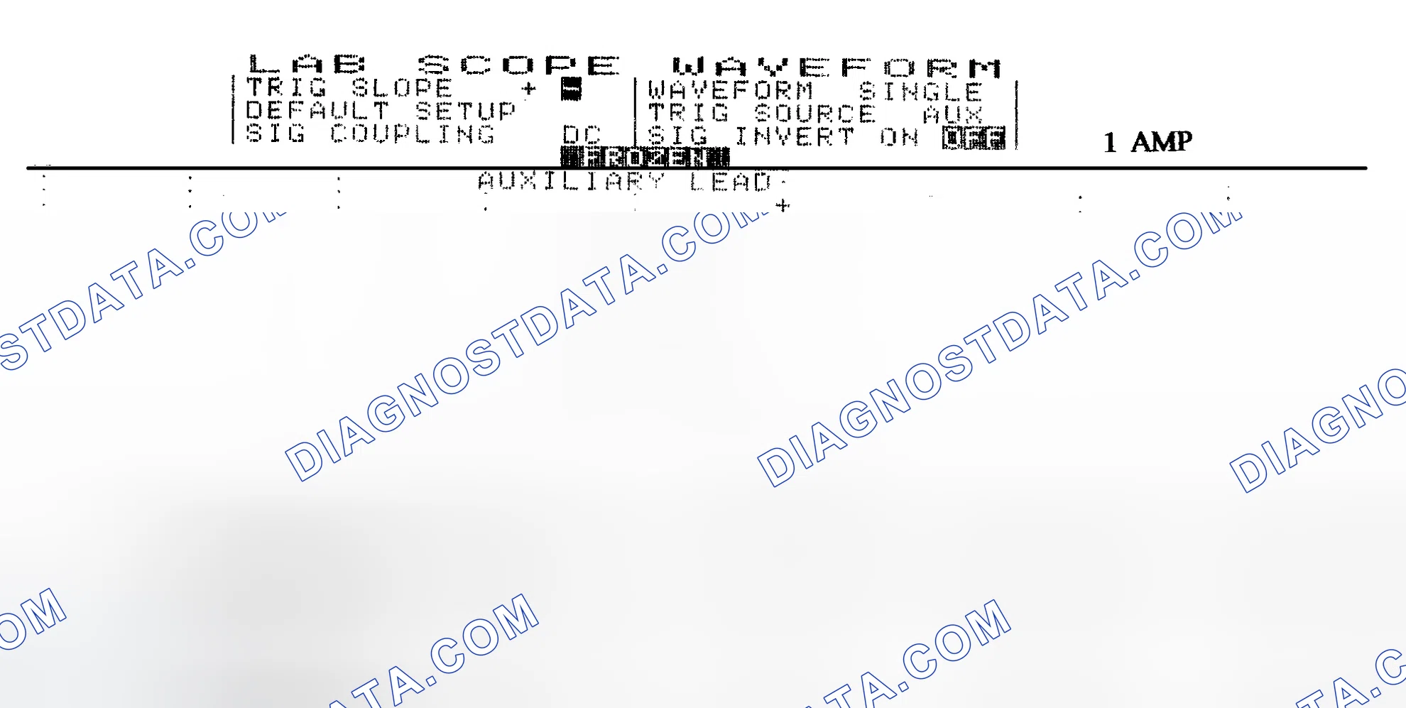 Scheme 20: Single Injector w/Normal Current Flow - Current Pattern
