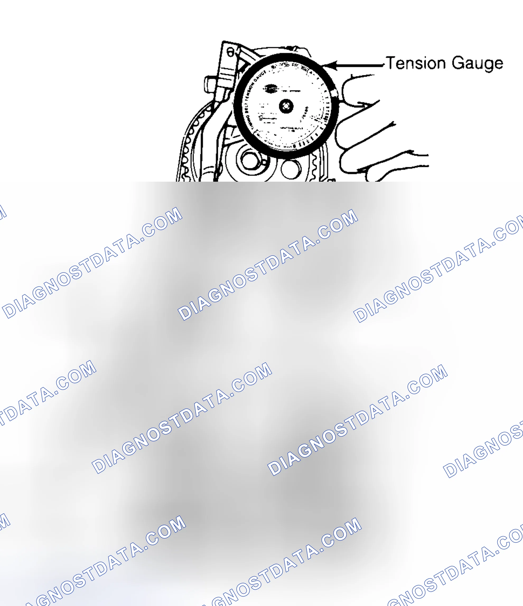 Scheme 3: Adjusting Typical Timing Belt Tension