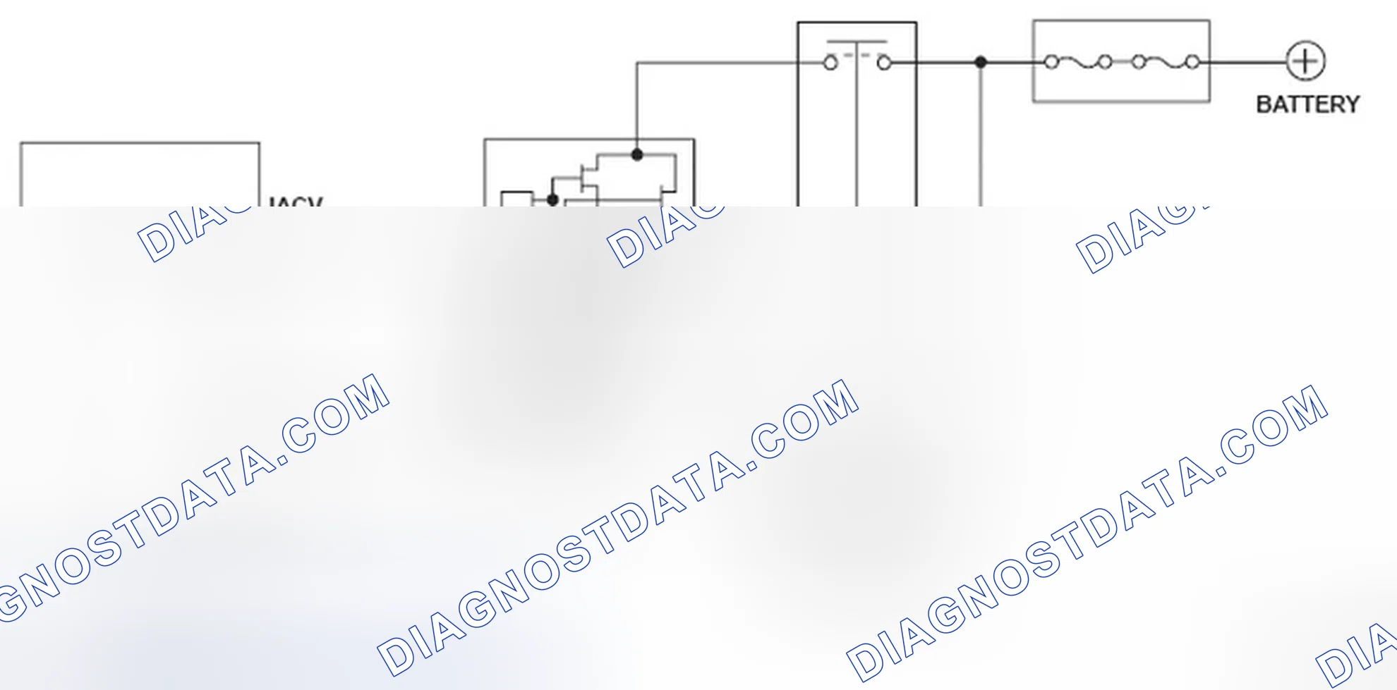 Scheme 313: Idle Air Control Valve Circuit Diagram