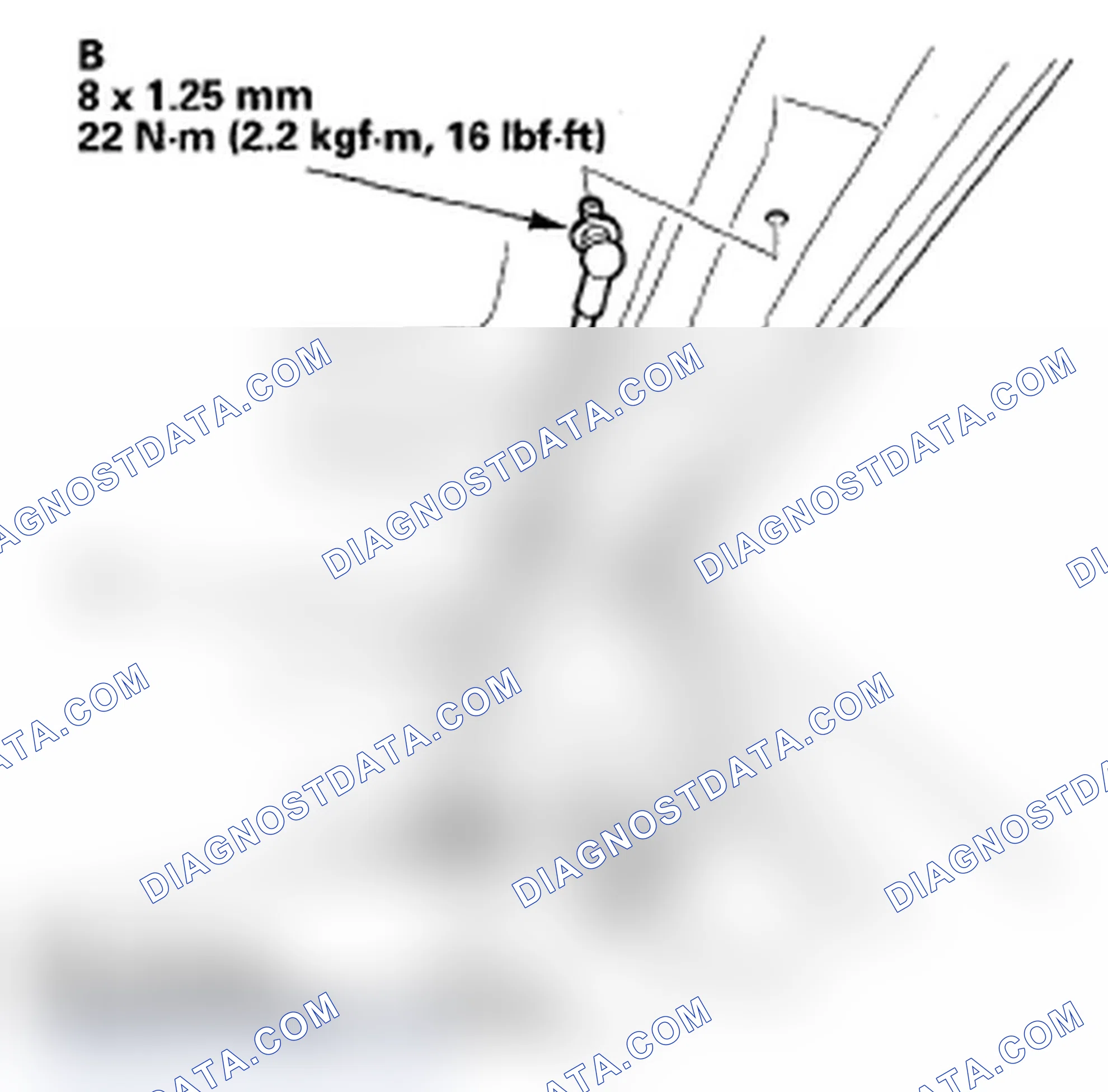 Scheme 124: Hood Support Strut Replacement