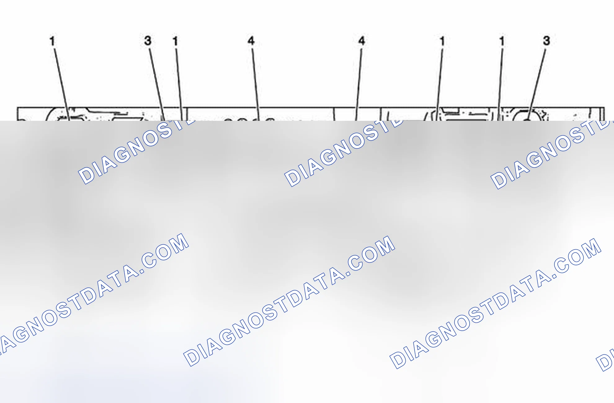Scheme 71: Left Cylinder Head Exhaust Face