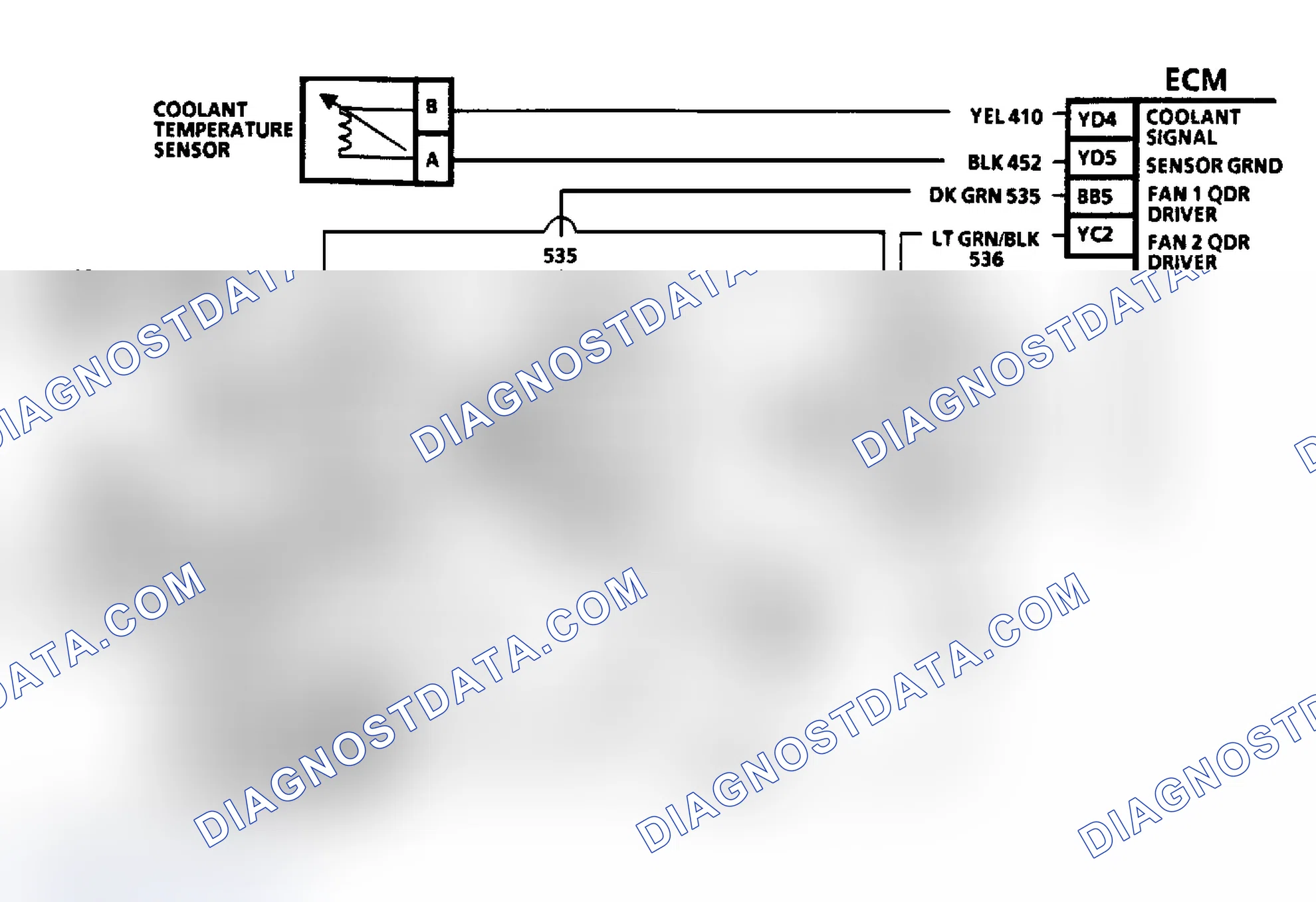 Scheme 40: Chart C-12A, Wiring Diagram Coolant Fan Check (Riviera & Toronado)