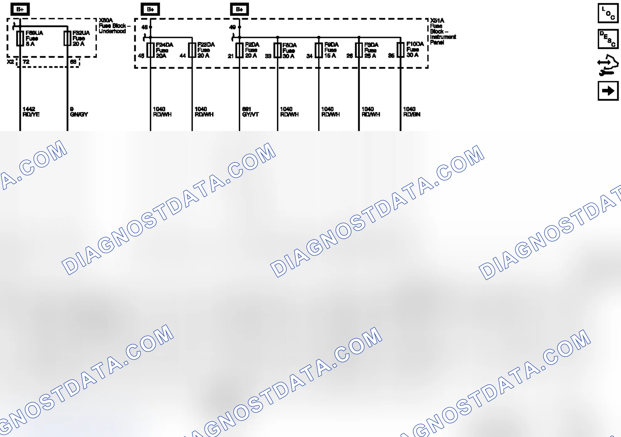 Scheme 8: Power, Ground and Serial Data Wiring Schematics