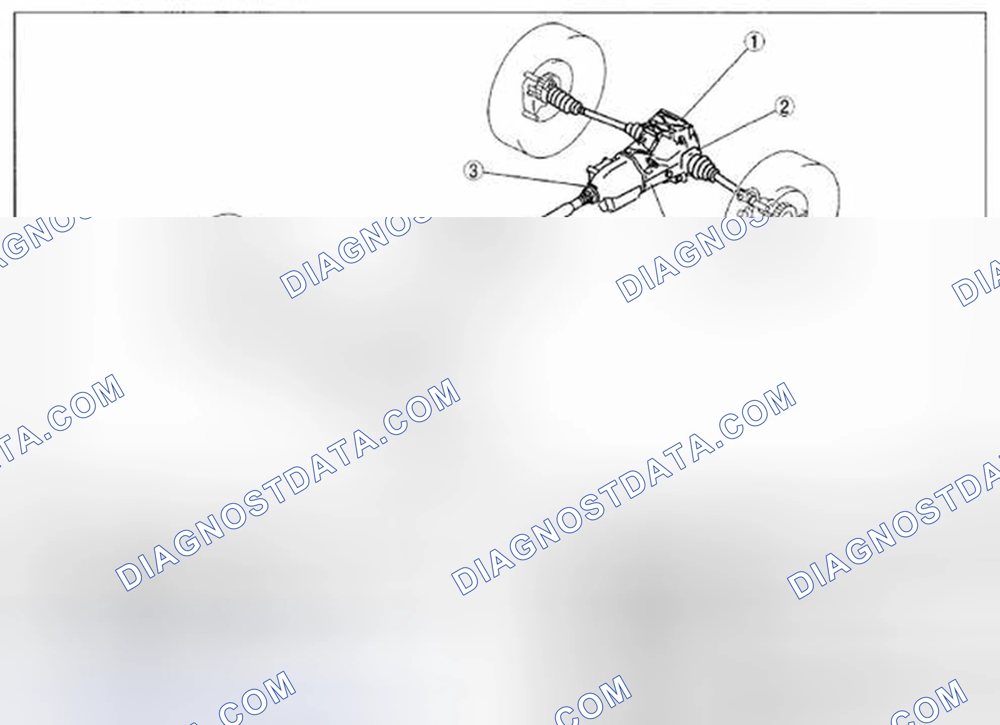 Scheme 1: REAR DIFFERENTIAL LOCATION INDEX