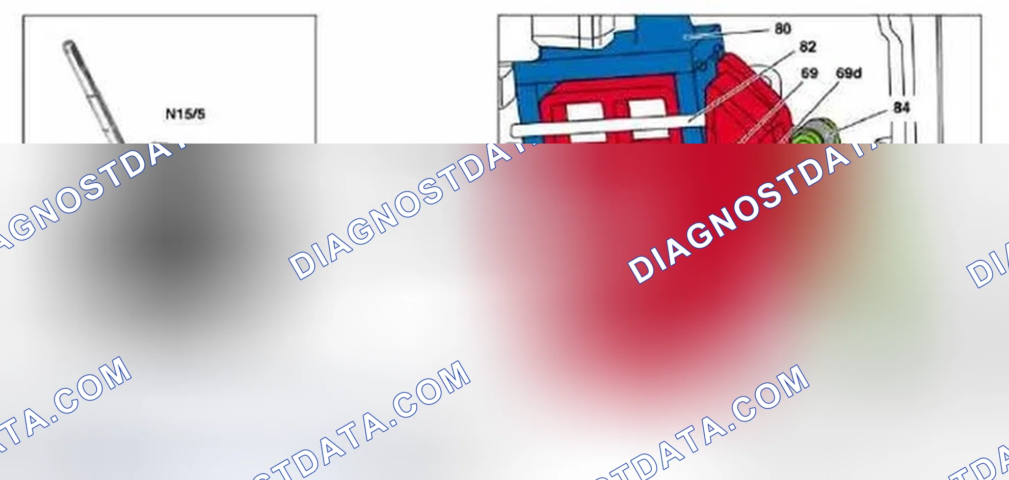 Scheme 74: Identifying Shift Detent Location - Transmission 722.9 In Model 171.4, 203, 209, 211, 219