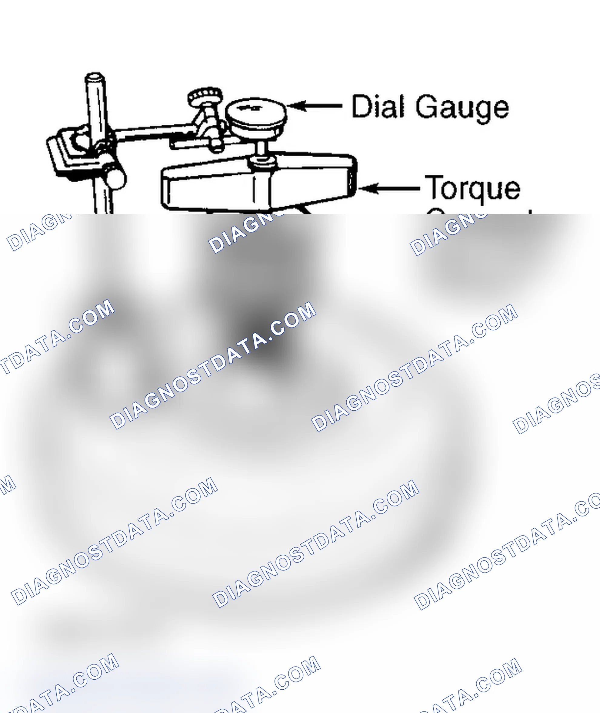 Scheme 5: TORQUE CONVERTER END PLAY CHECK
