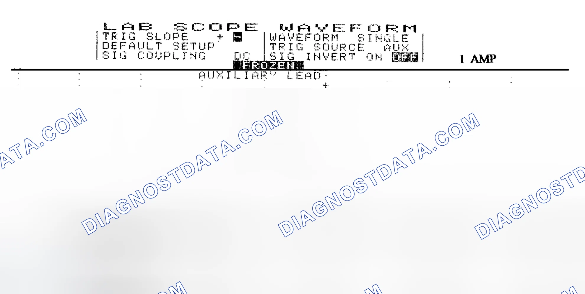 Scheme 20: Single Injector w/Normal Current Flow - Current Pattern