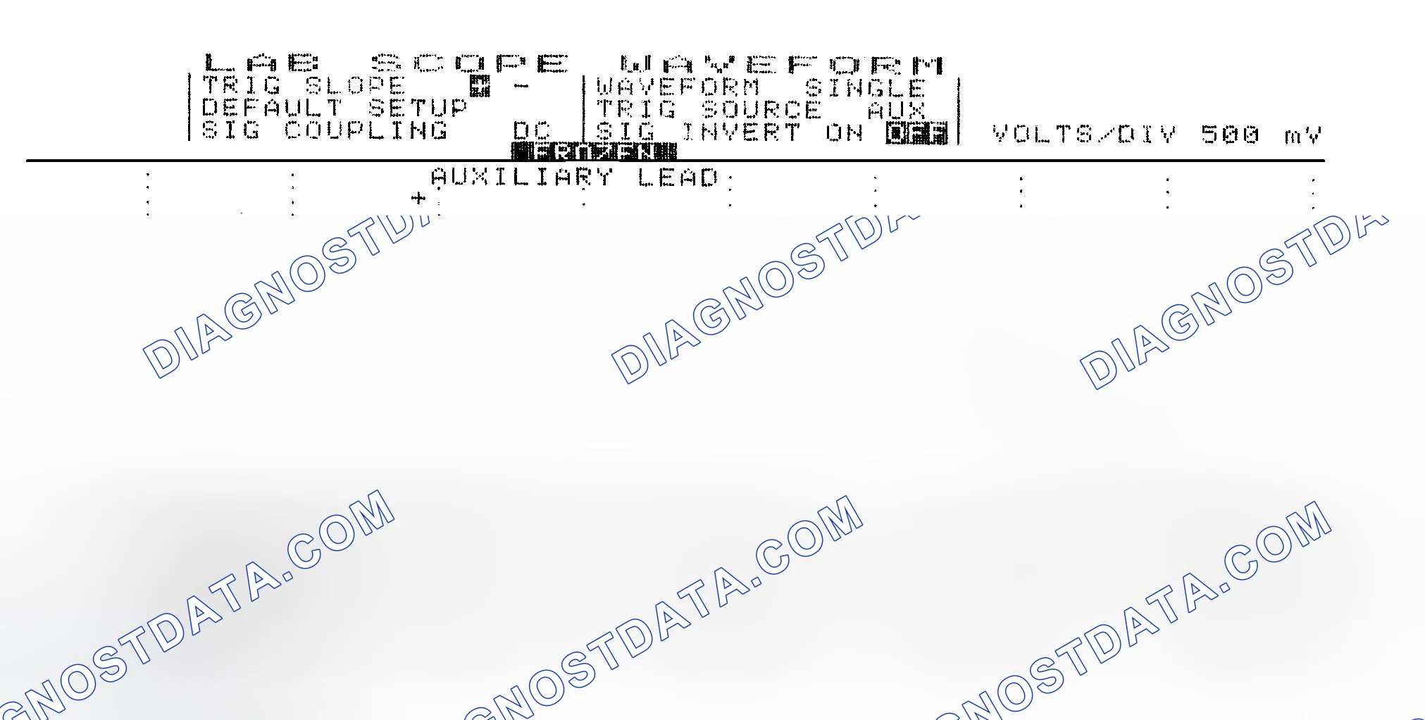 Scheme 14: Single Injector w/Excessive Current Flow - Current Pattern