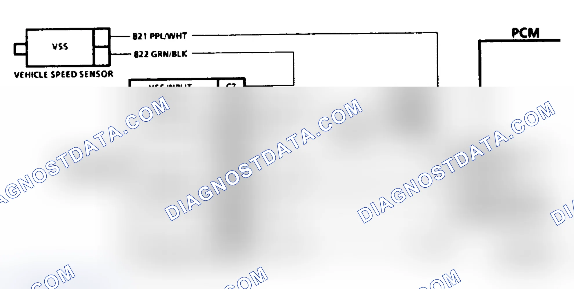 Scheme 248: Code 24, Schematic ("C" & "K" Series Exc. M/T) Vehicle Speed Sensor