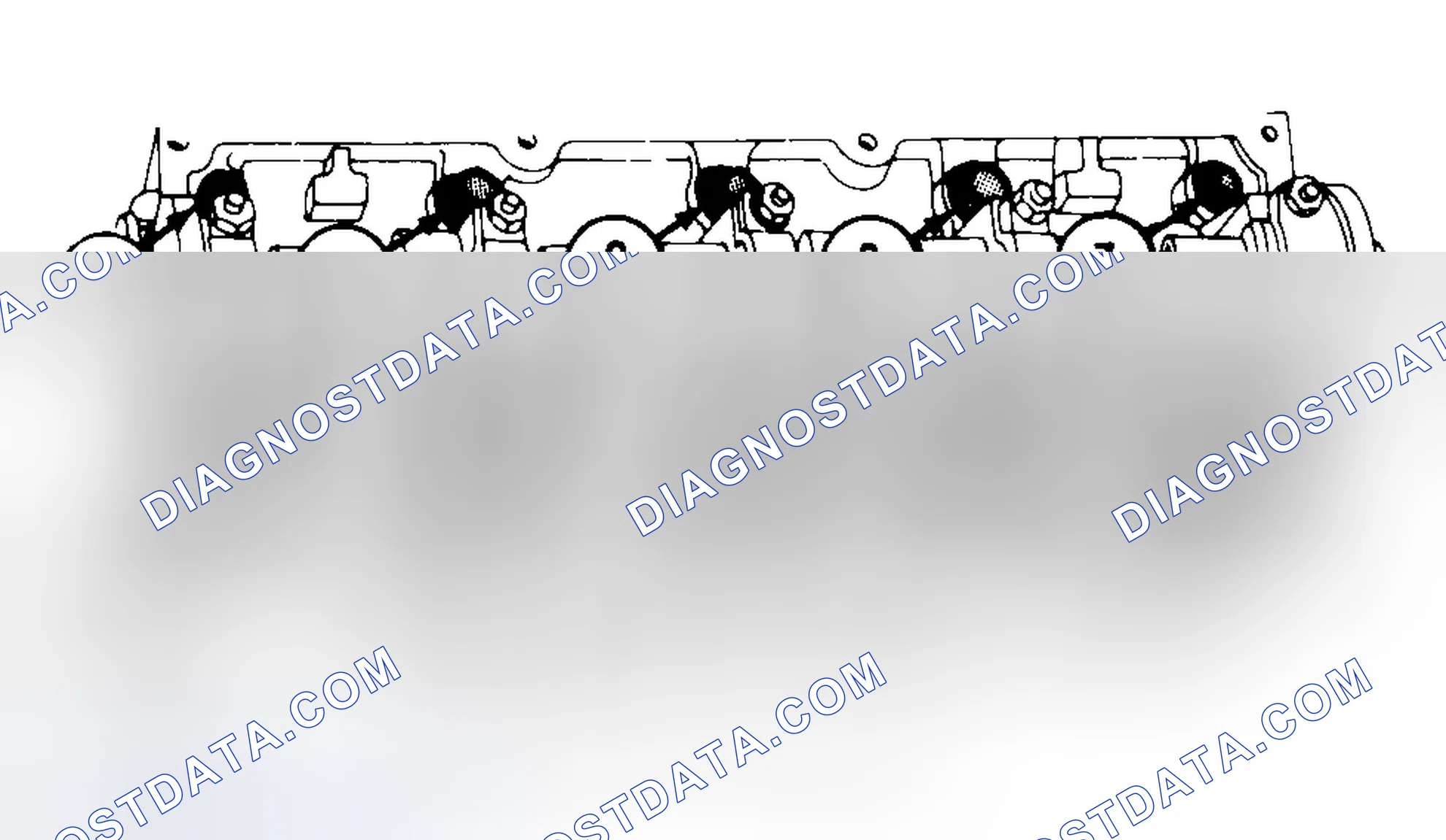Scheme 7: Typical Cylinder Head Tightening or Loosening Sequence