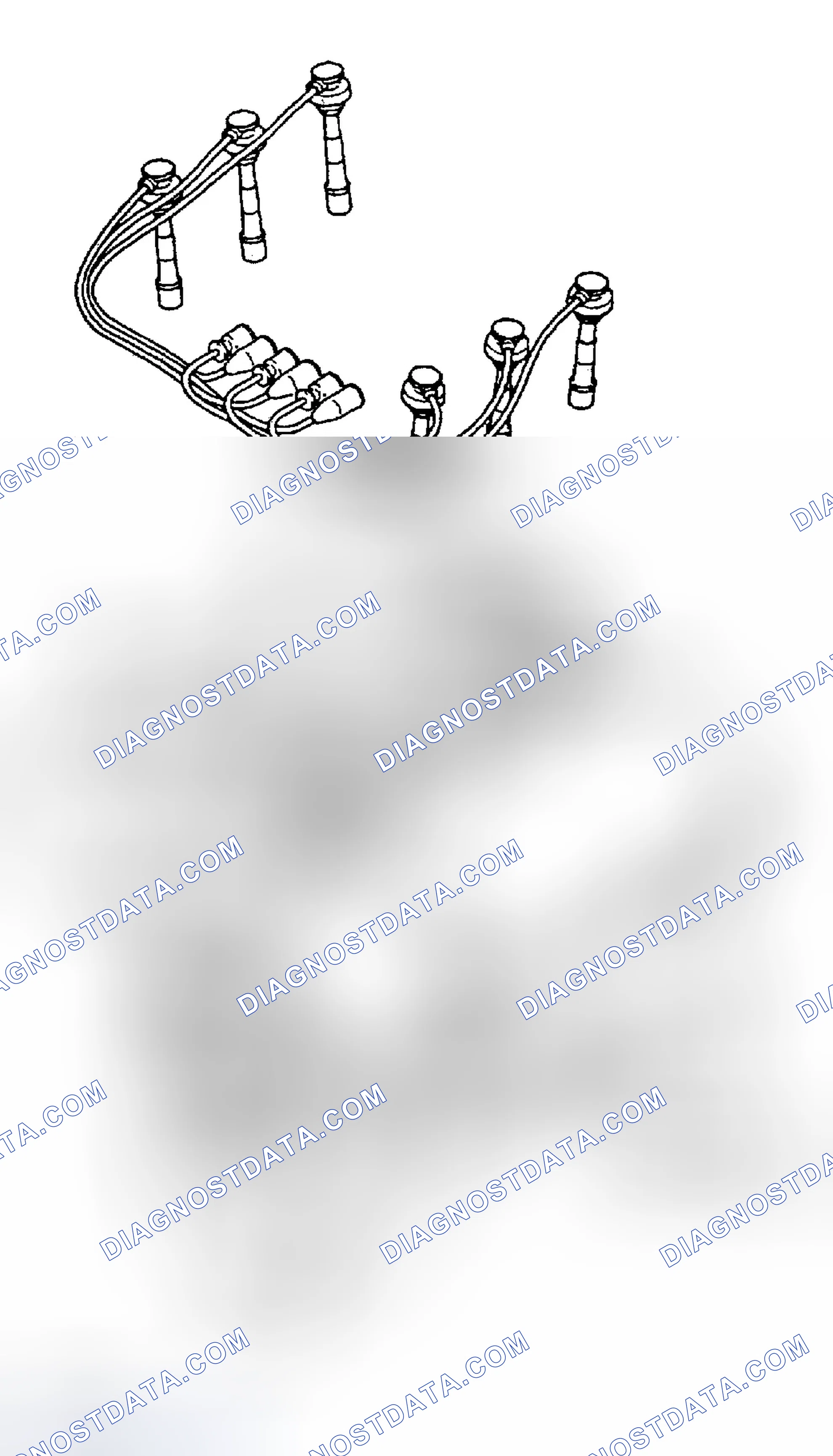 Scheme 13: Firing Order (Montero 3.5L)