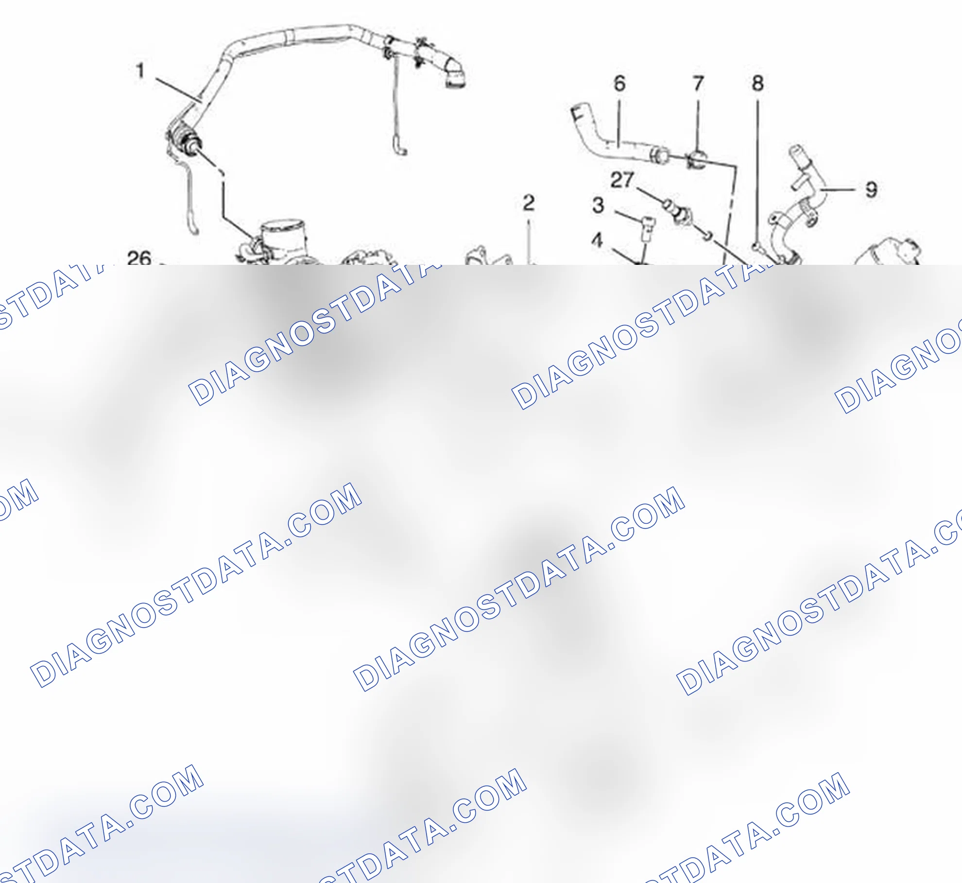 Scheme 10: Exhaust Side- 1.4L LUH and LUJ