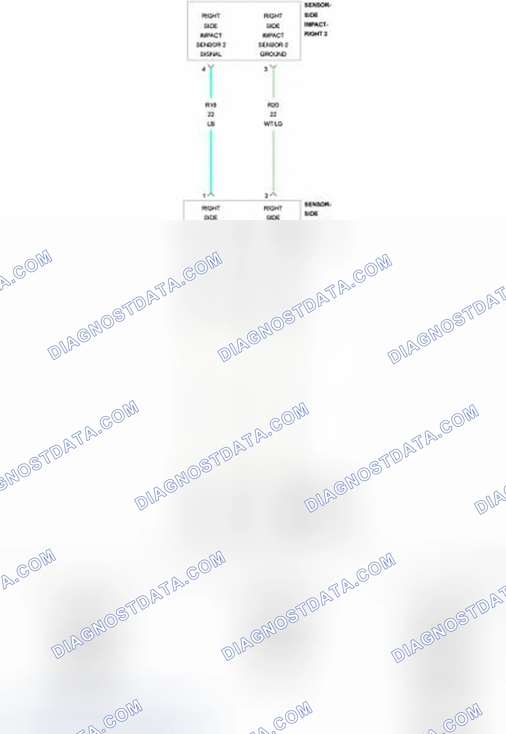 Scheme 79: B0096-49-RIGHT SIDE ACCELERATION SENSOR 1 - INTERNAL ELECTRONIC FAILURE