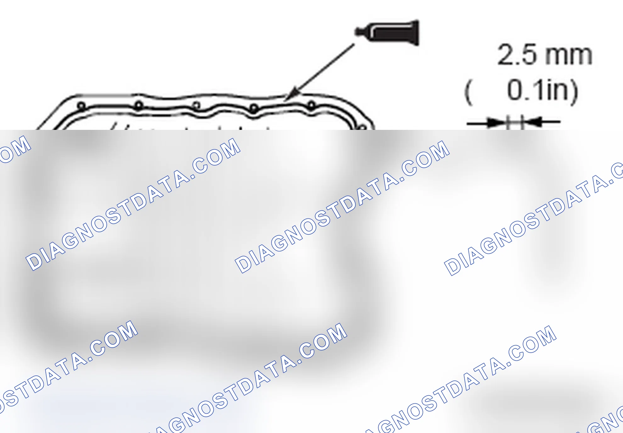 Scheme 179: >> A << ENGINE OIL PAN INSTALLATION