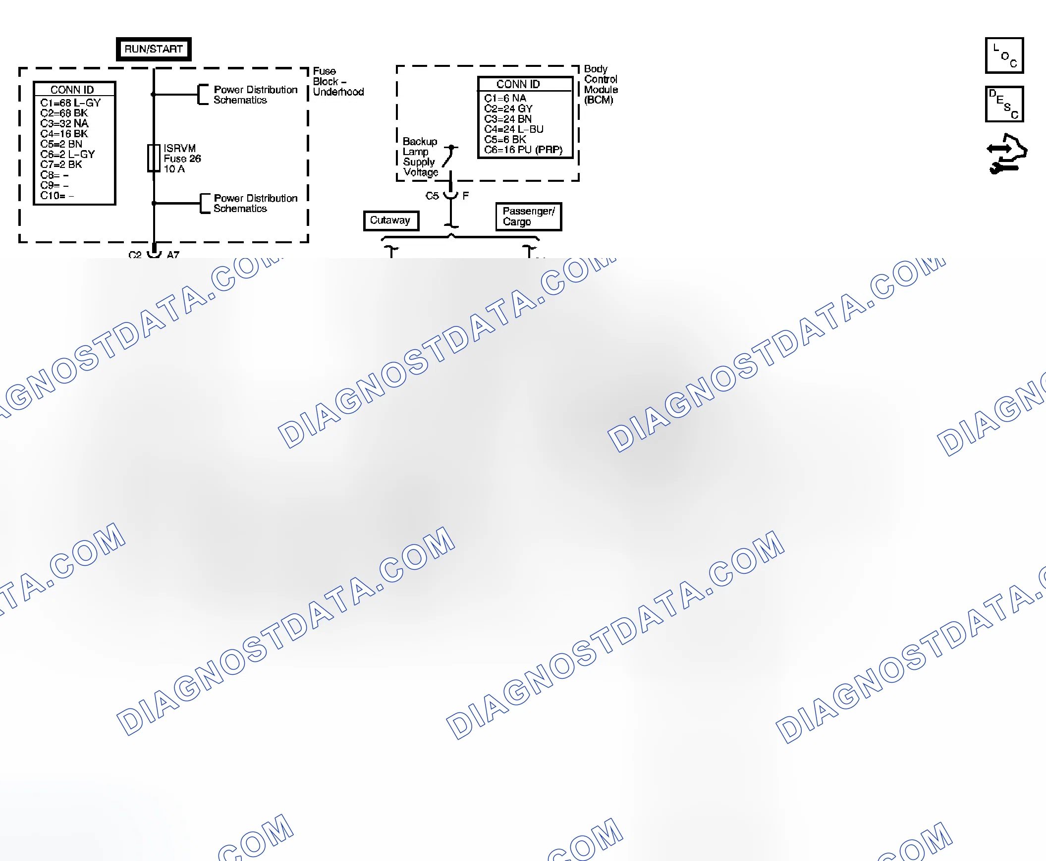 Scheme 1: Inside Rearview Mirror Schematics