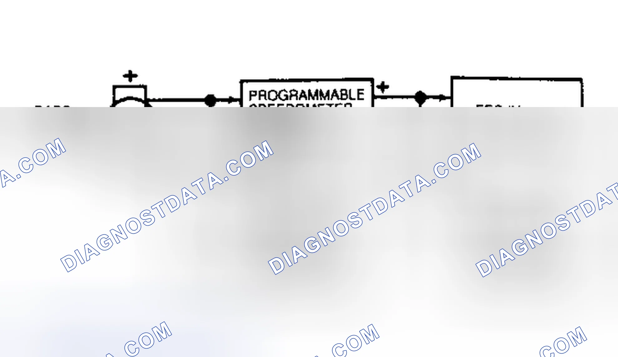 Scheme 42: Programmable Speedo/Odometer Module (PSOM) Circuit