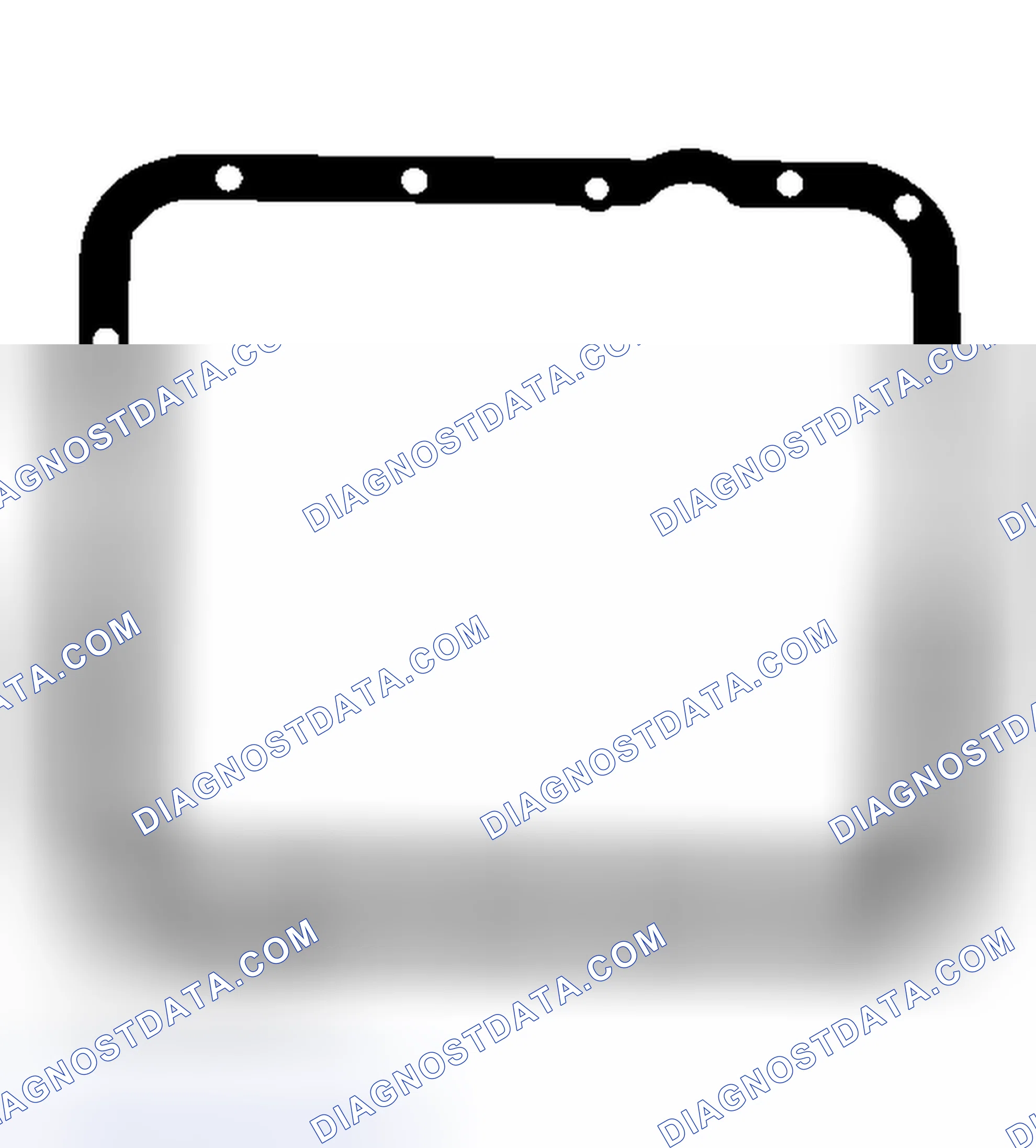 Scheme 102: OIL PAN GASKET