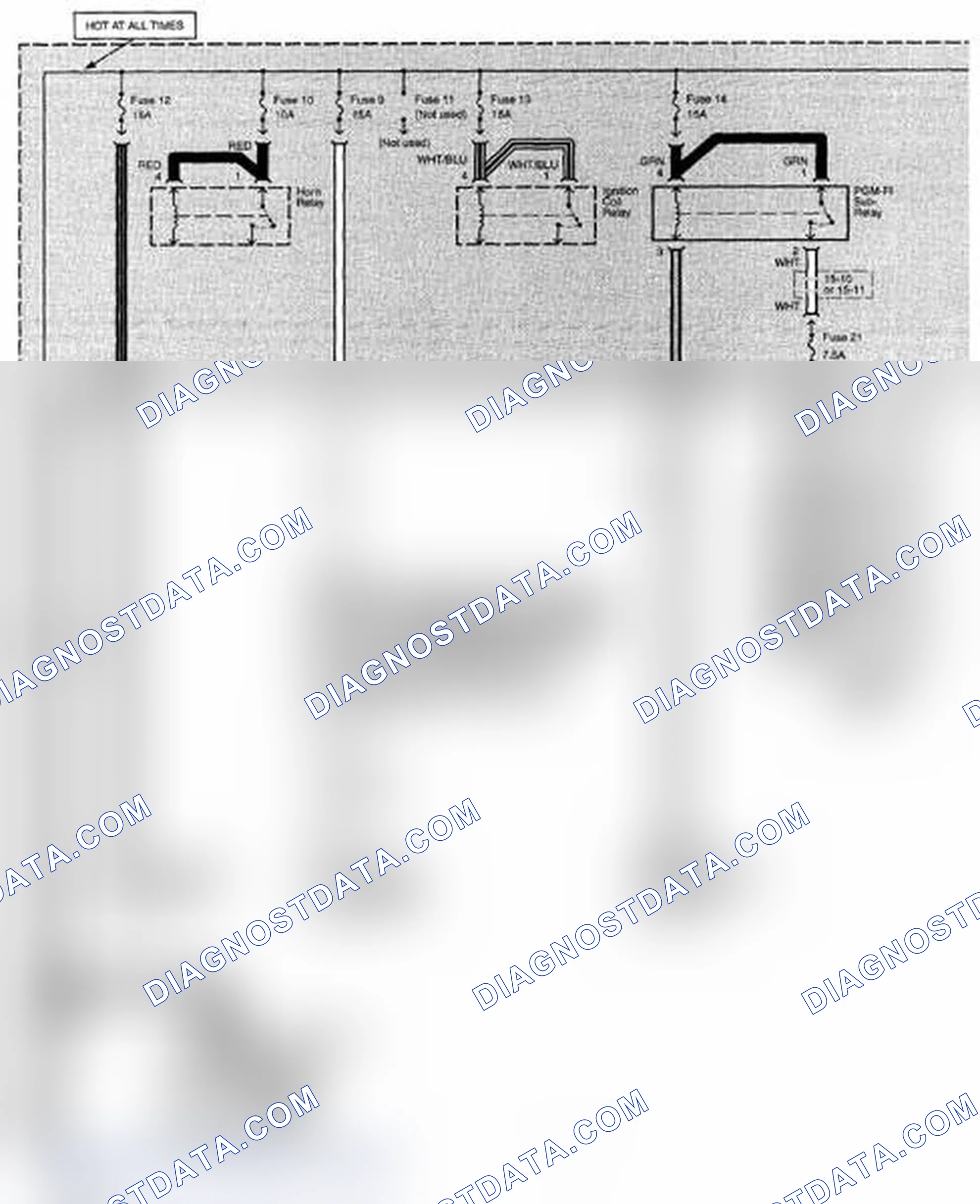 Scheme 75: Power Distribution Circuit Diagram (Page 10)