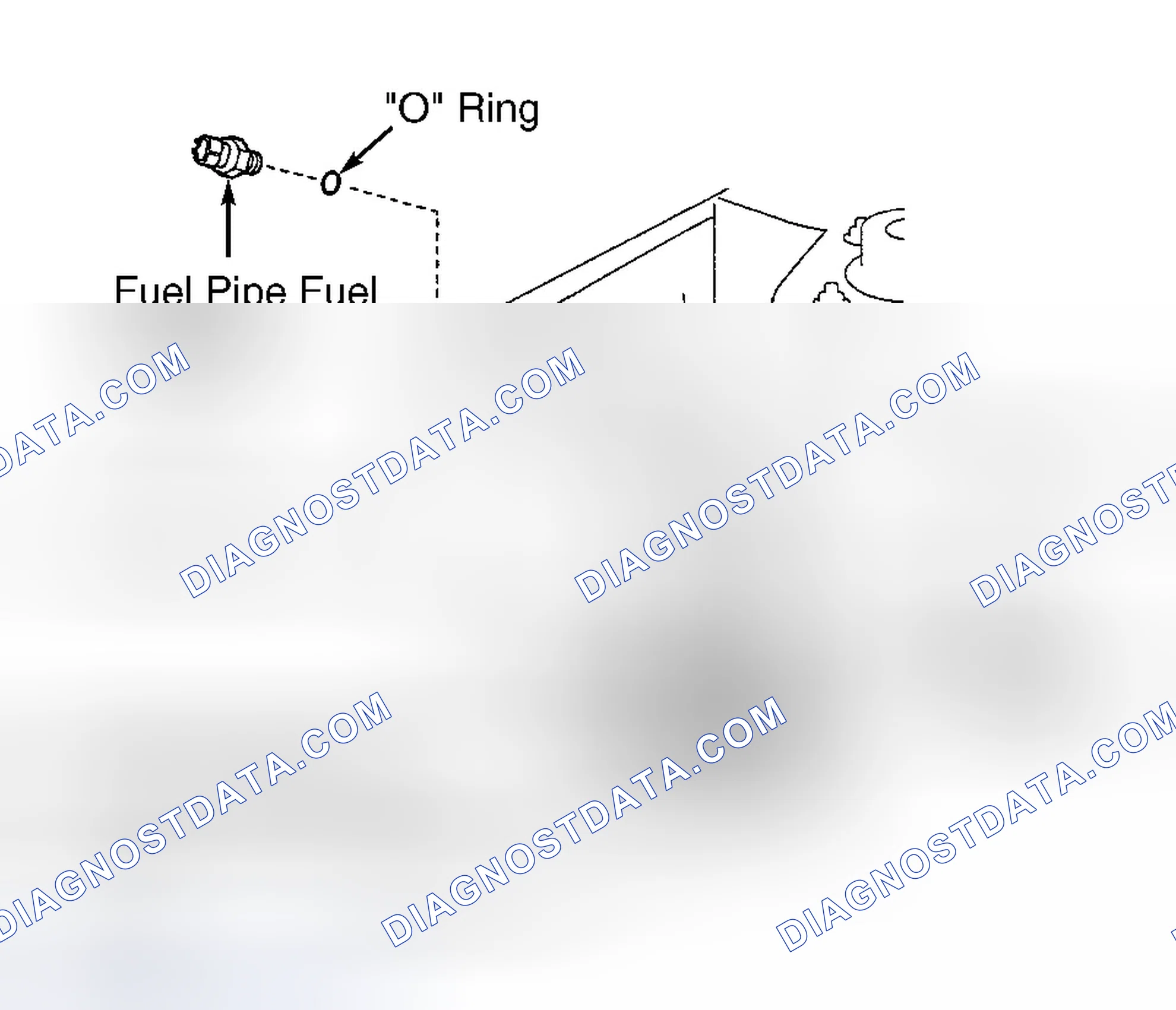 Scheme 45: Fuel Pipe Fuel Pressure Sensor (Camry 2.2L 4-Cyl. CNG Models)