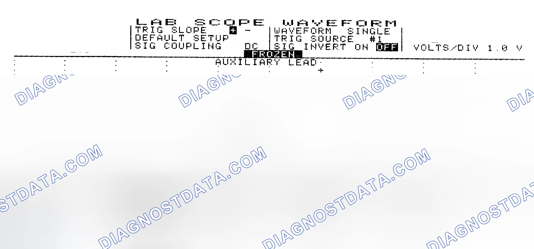 Scheme 7: Injector Bank w/Normal Current Flow - Current Pattern