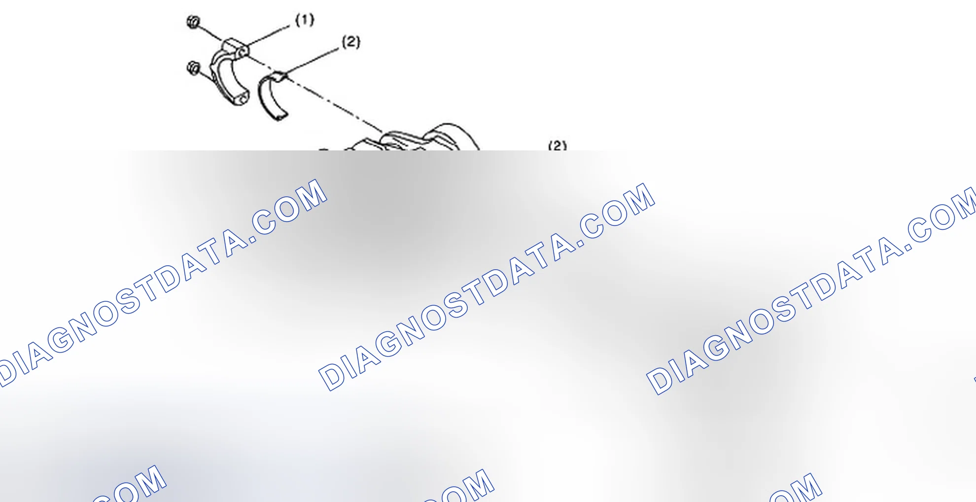 Fig. 192: Identifying Connecting Rod Cap, Top Ring, Oil Ring, Snap Ring And Connecting Rod Bearing