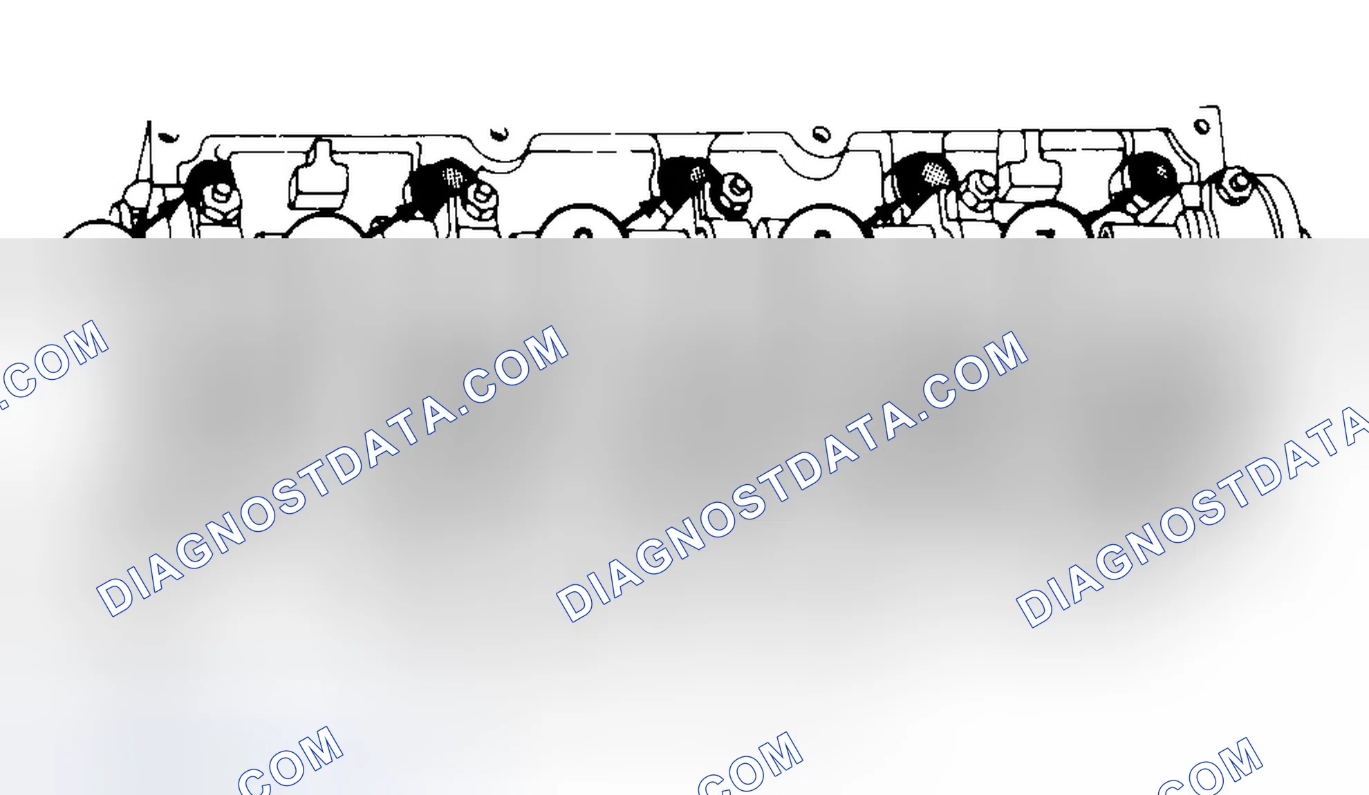 Scheme 7: Typical Cylinder Head Tightening or Loosening Sequence